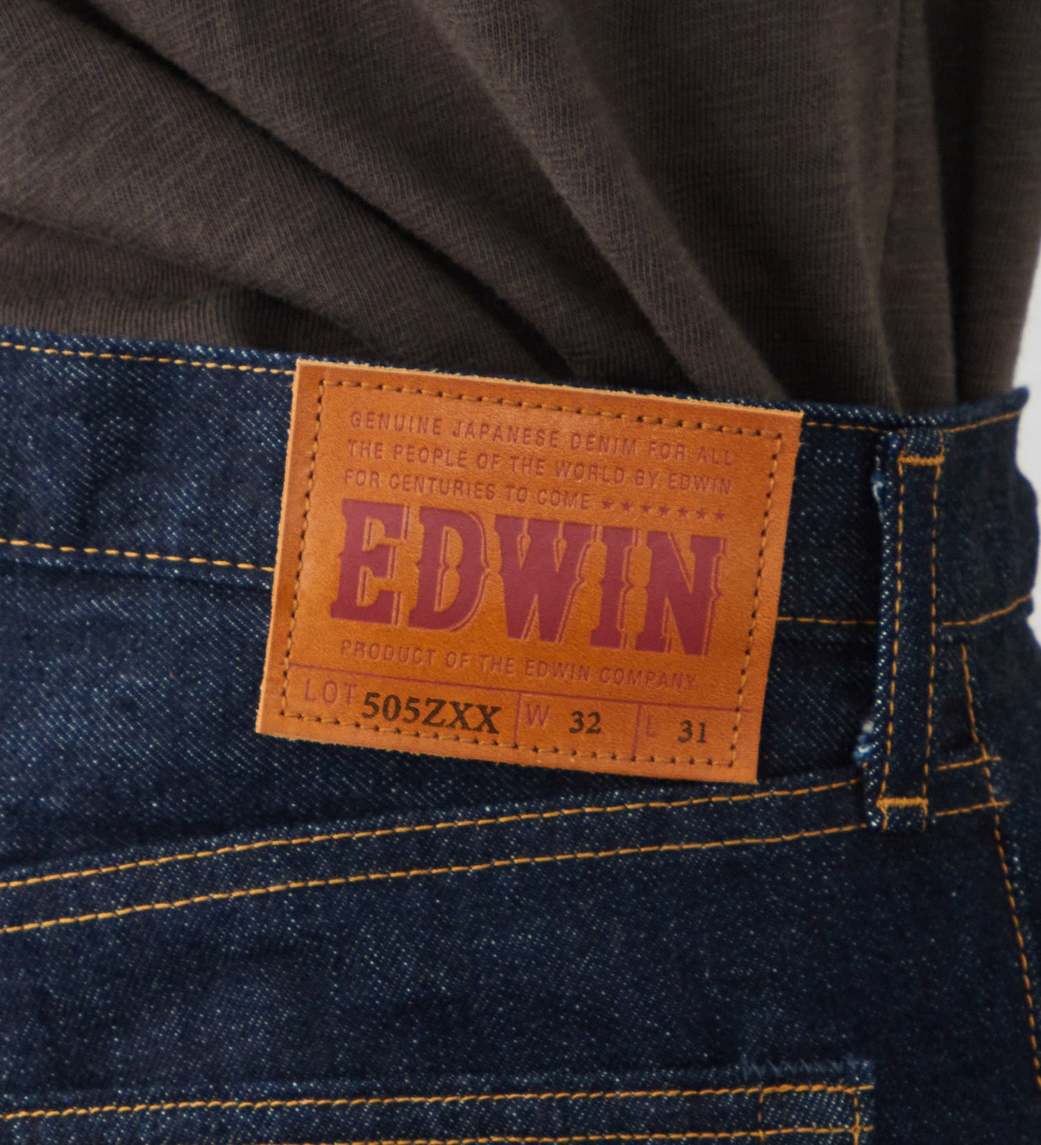 EDWIN(エドウイン)の505ZXX レギュラーストレートデニムパンツ セルビッジ|パンツ/デニム / ジーンズパンツ/メンズ|インディゴブルー