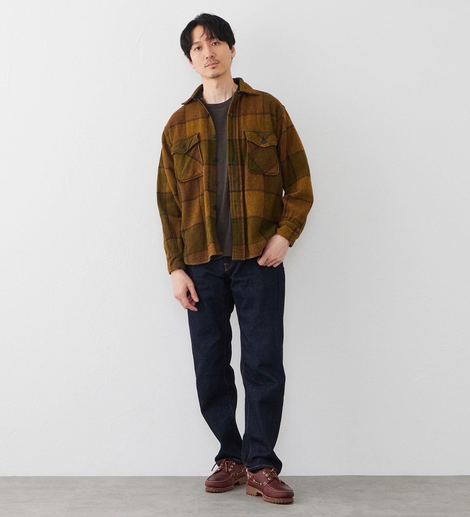 EDWIN(エドウイン)の505ZXX レギュラーストレートデニムパンツ セルビッジ|パンツ/デニム / ジーンズパンツ/メンズ|インディゴブルー
