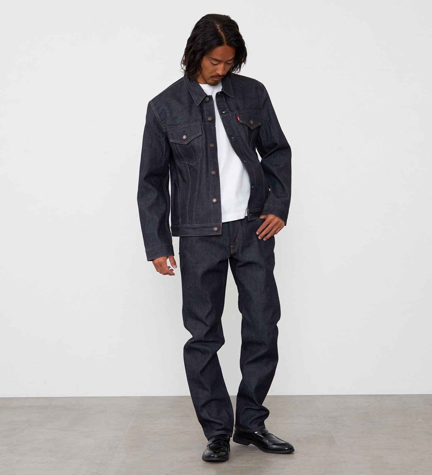 EDWIN(エドウイン)の【試着対象】505ZXX レギュラーストレート リジッド デニムパンツ ジーンズ セルビッジ 日本製|パンツ/デニム / ジーンズパンツ/メンズ|インディゴ未洗い