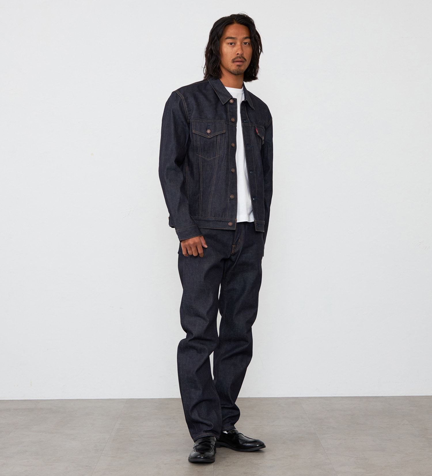 EDWIN(エドウイン)の505ZXX レギュラーストレート リジッド デニムパンツ ジーンズ セットアップ セルビッジ 日本製|パンツ/デニム / ジーンズパンツ/メンズ|インディゴ未洗い