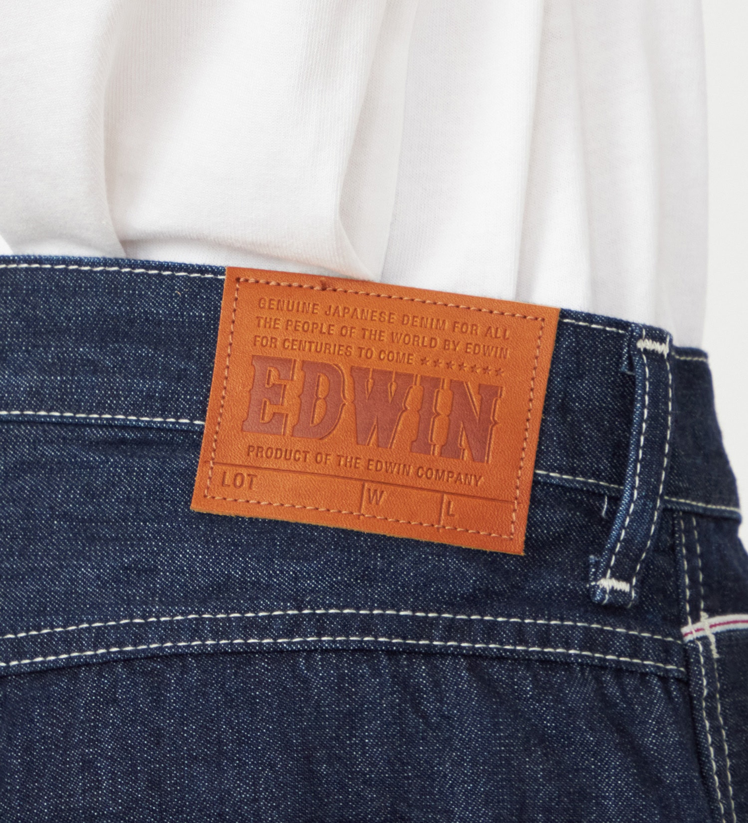 EDWIN(エドウイン)の505 ワイドストレート デニムペインターパンツ ヴィンテージ セルビッジ|パンツ/デニム / ジーンズパンツ/メンズ|インディゴブルー
