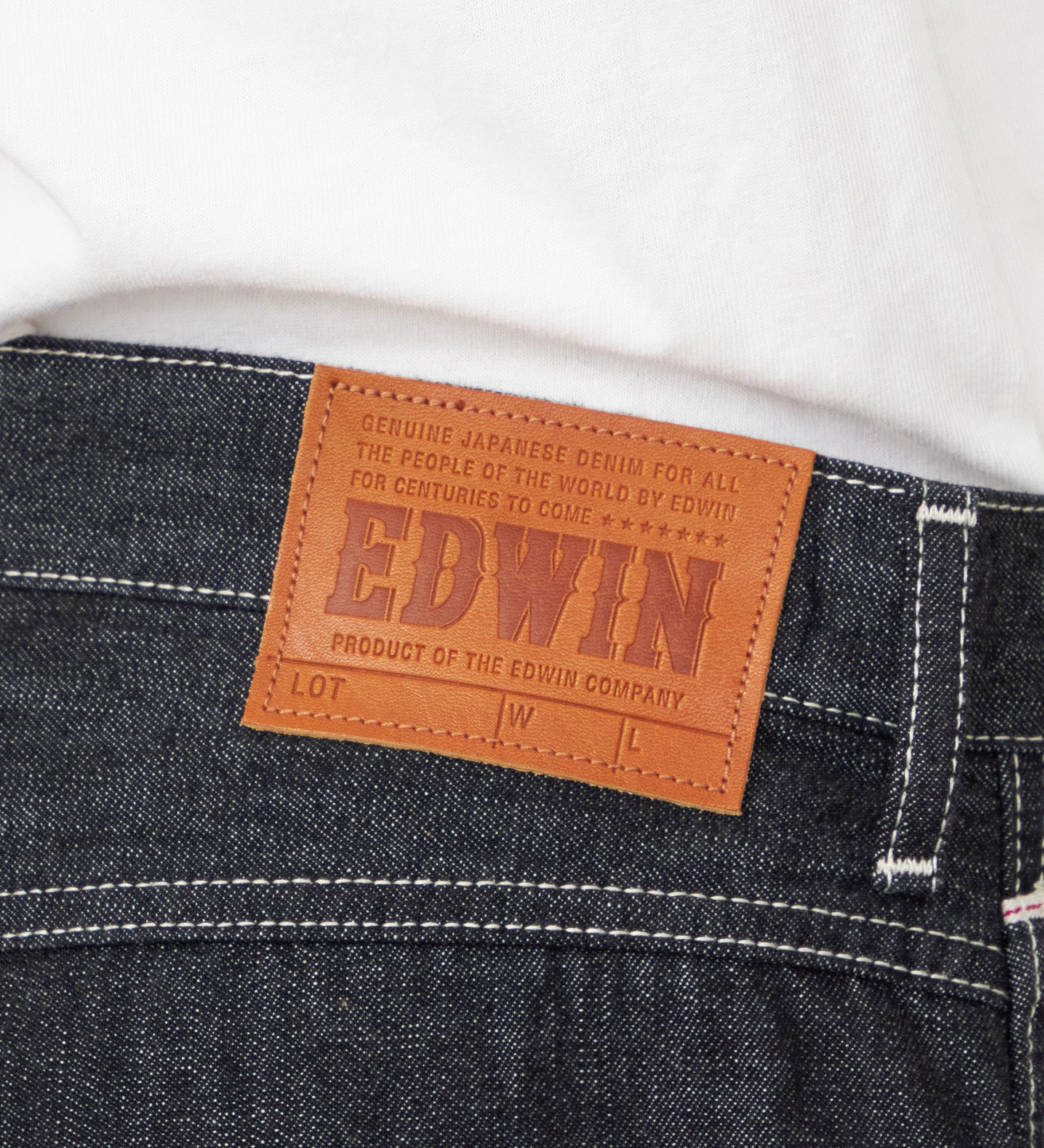 EDWIN(エドウイン)の505 ワイドストレート デニムペインターパンツ ヴィンテージ セルビッジ|パンツ/デニム / ジーンズパンツ/メンズ|ブラックデニム