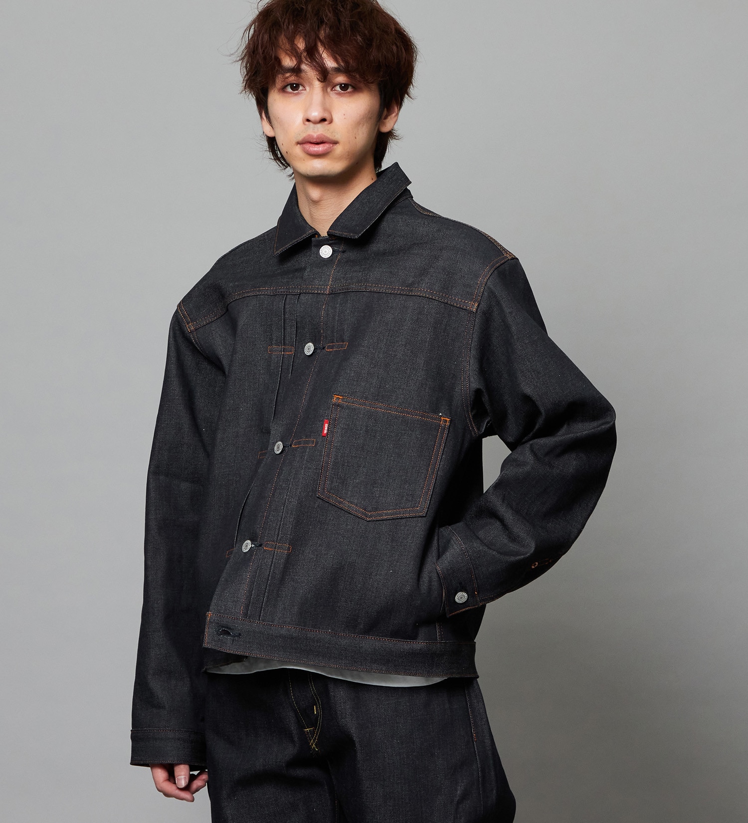 EDWIN(エドウイン)の【試着対象】505Z リジッド デニムジャケット Gジャン セットアップ対応 セルビッジ 日本製 MADE IN JAPAN|ジャケット/アウター/デニムジャケット/メンズ|インディゴ未洗い