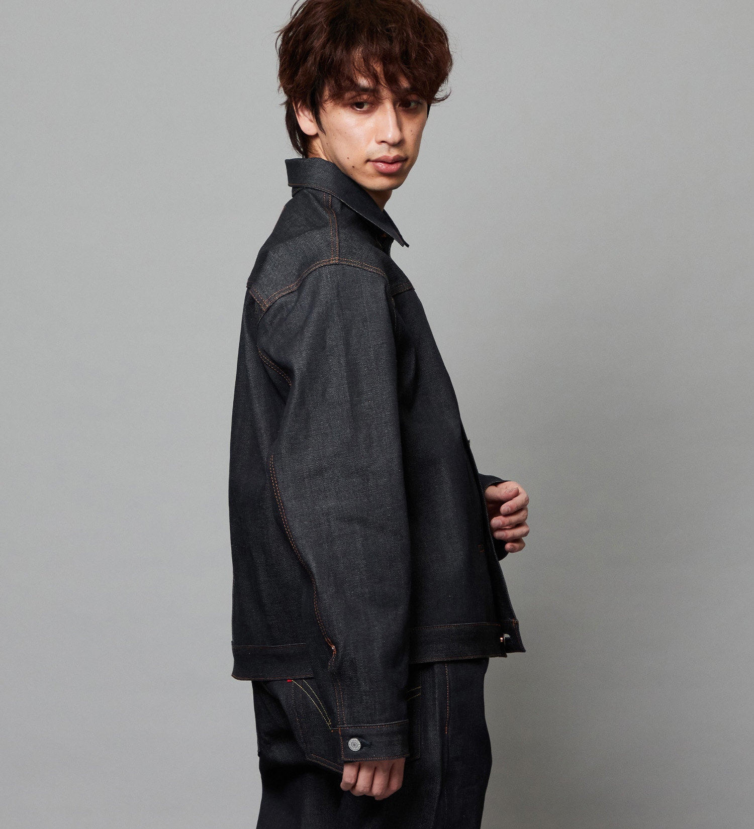 EDWIN(エドウイン)の【試着対象】505Z リジッド デニムジャケット Gジャン セットアップ対応 セルビッジ 日本製 MADE IN JAPAN|ジャケット/アウター/デニムジャケット/メンズ|インディゴ未洗い