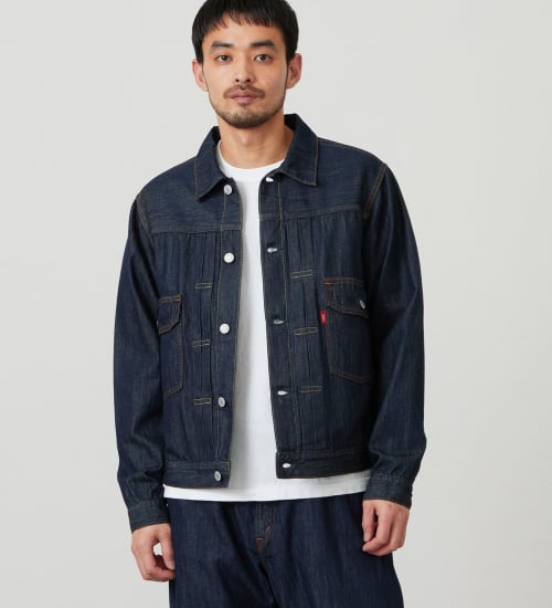 505Z ライトオンス デニムジャケット Gジャン セットアップ対応 セルビッジ