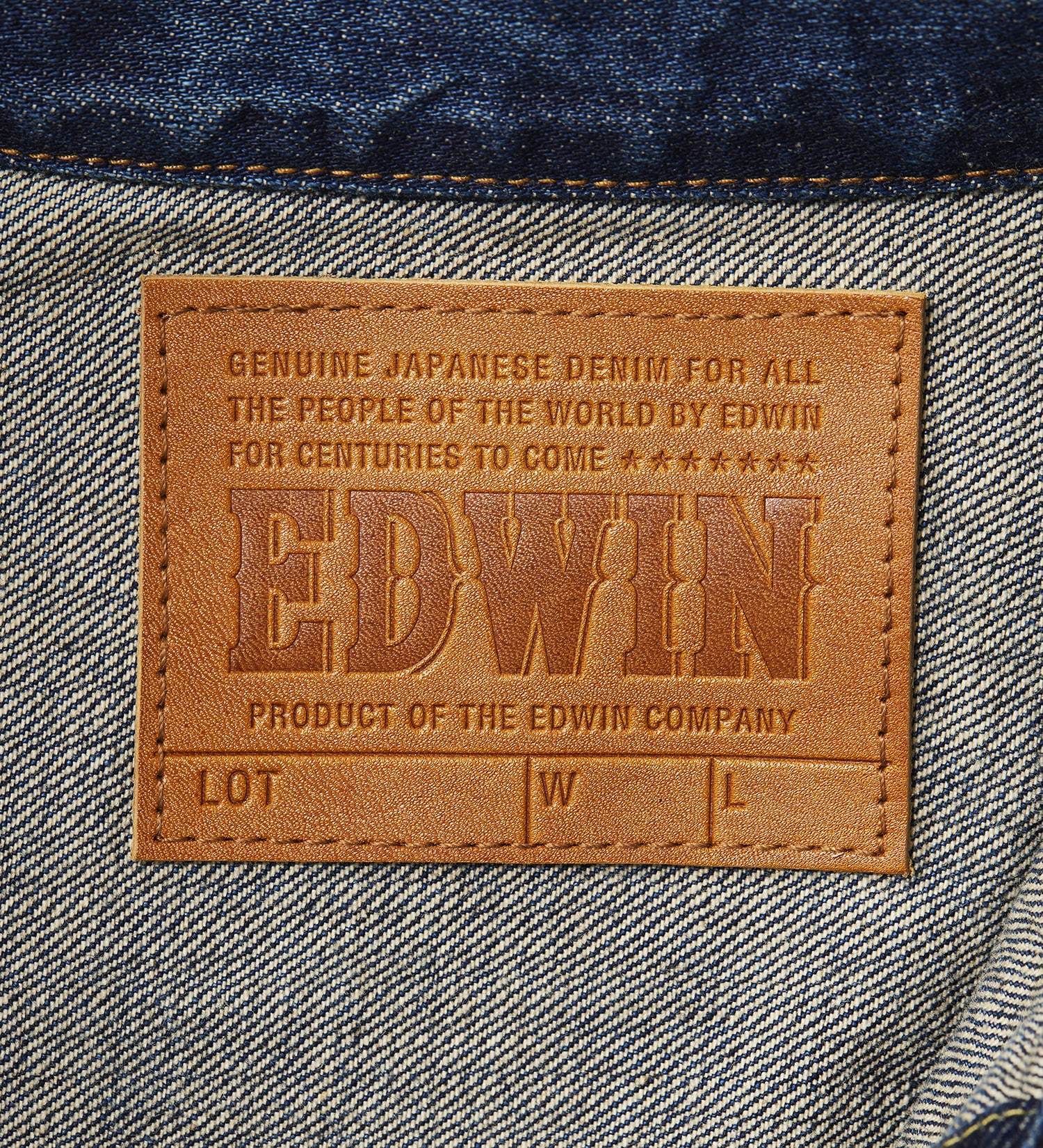 EDWIN(エドウイン)の【予約P】505ZX デニムジャケット Gジャン セットアップ対応 セルビッジ|ジャケット/アウター/デニムジャケット/メンズ|濃色ブルー