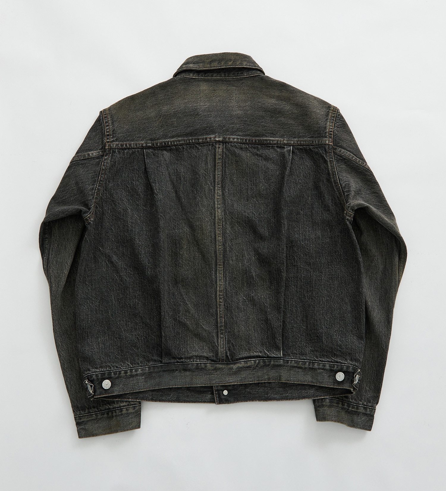 EDWIN(エドウイン)の【予約P】505ZX デニムジャケット Gジャン セットアップ対応 セルビッジ|ジャケット/アウター/デニムジャケット/メンズ|ブラックデニム2
