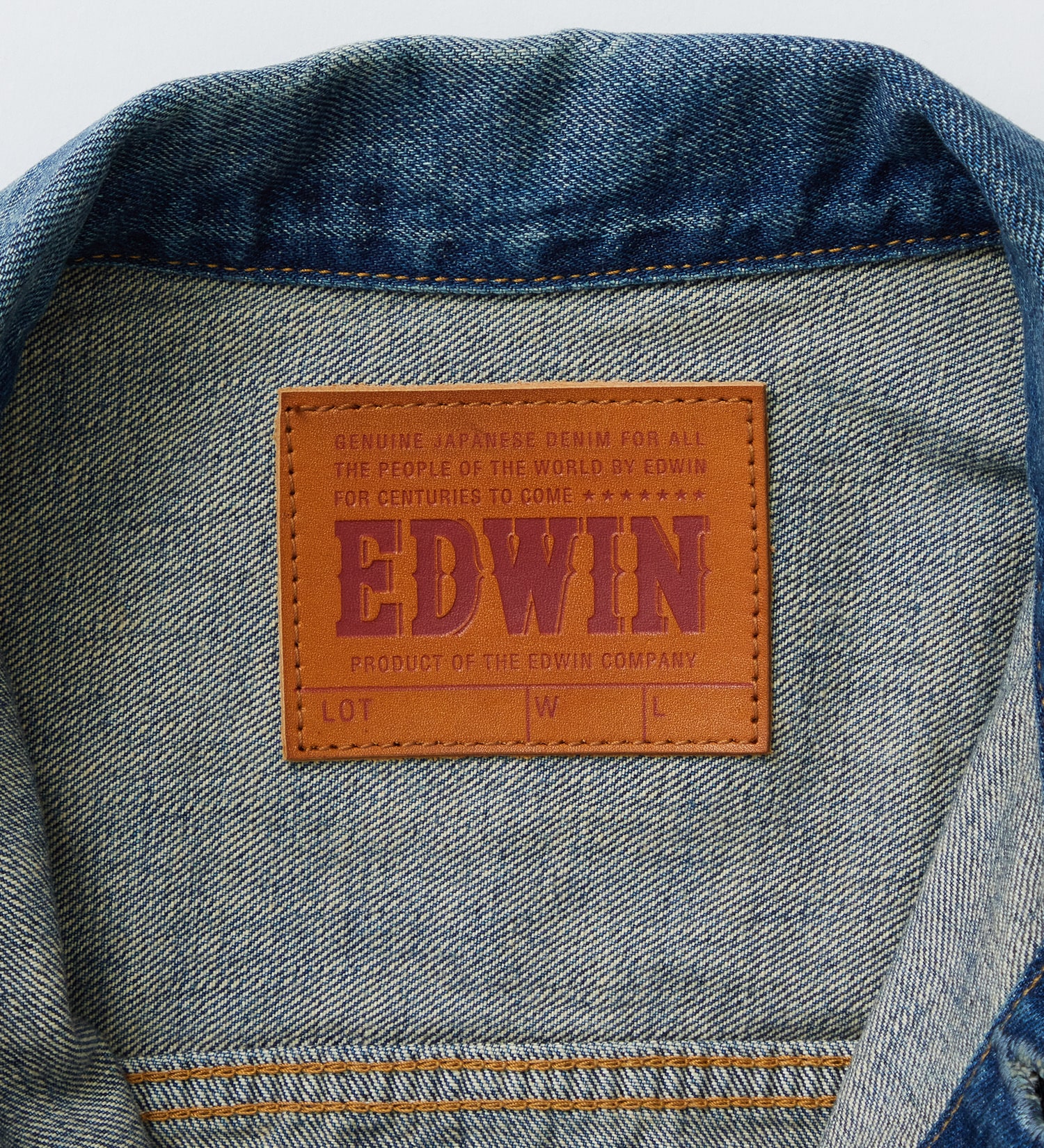 EDWIN(エドウイン)の505ZXX デニムジャケット Gジャン セルビッジ|ジャケット/アウター/デニムジャケット/メンズ|中色ブルー