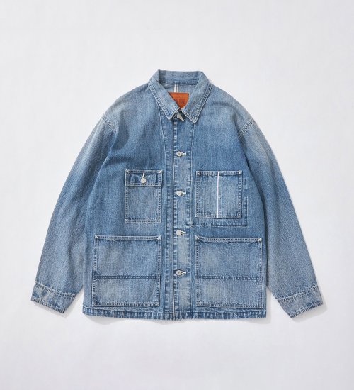 【試着対象】505 カバーオール デニムジャケット ヴィンテージ セルビッジ