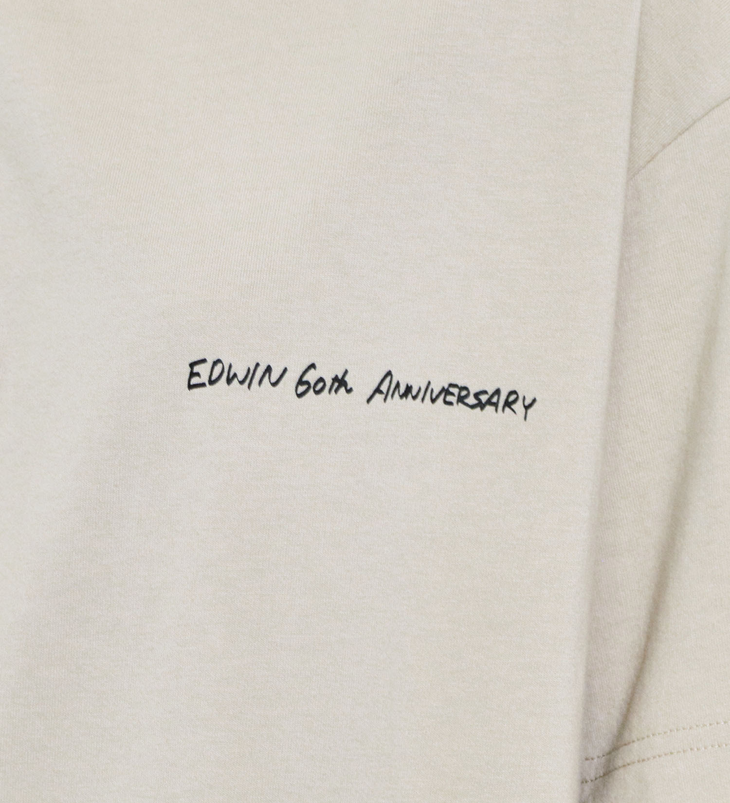 EDWIN(エドウイン)の【サマーセール】【ユニセックス】EDWIN x ますだみく アーティストコラボTシャツ|トップス/Tシャツ/カットソー/メンズ|ベージュ