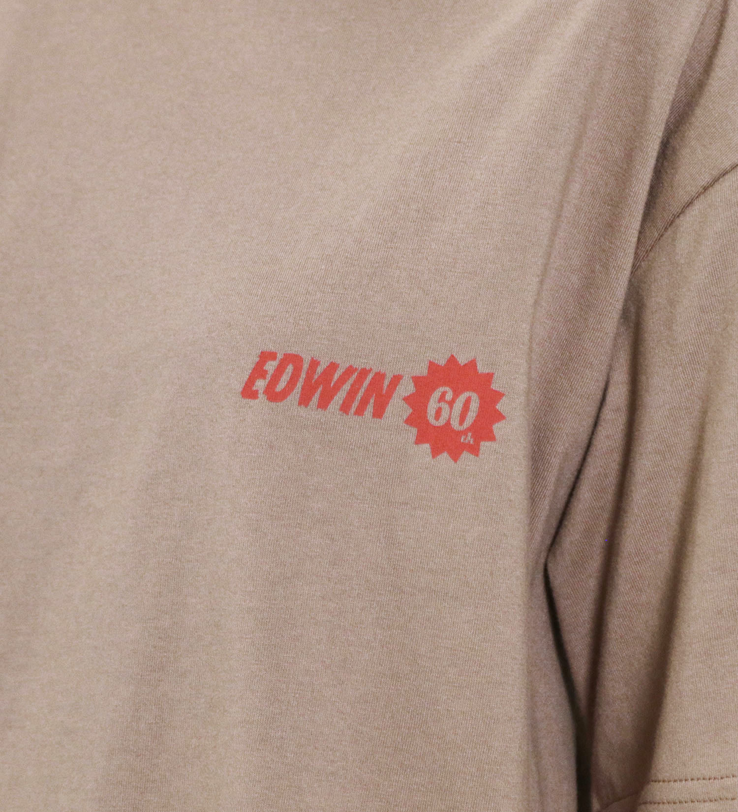 EDWIN(エドウイン)の【サマーセール】【ユニセックス】EDWIN x 鎌田かまを アーティストコラボTシャツ|トップス/Tシャツ/カットソー/メンズ|ブラウン