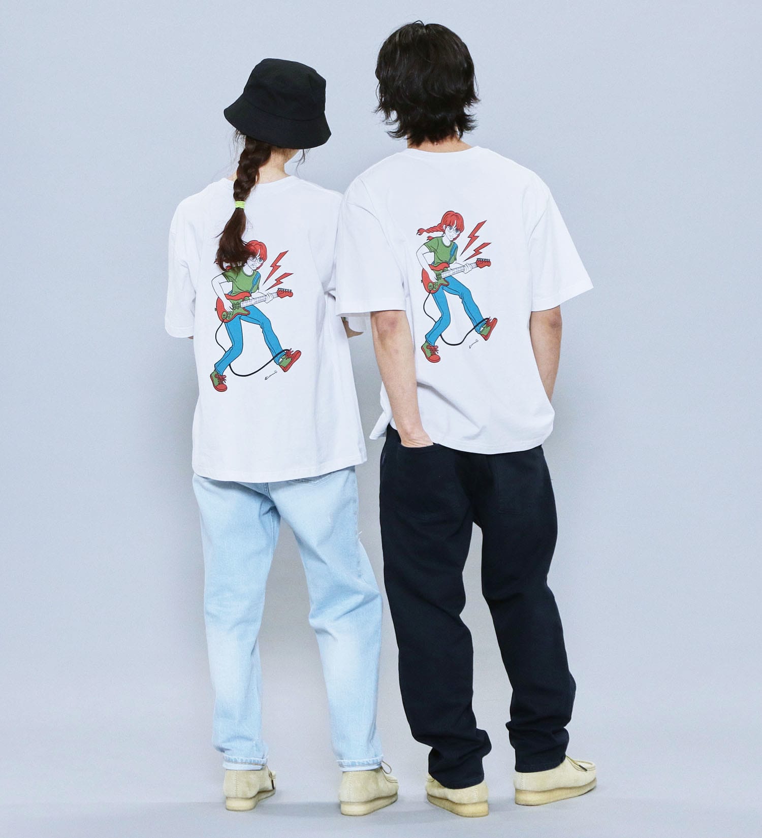 EDWIN(エドウイン)の【サマーセール】【ユニセックス】EDWIN x 鎌田かまを アーティストコラボTシャツ|トップス/Tシャツ/カットソー/メンズ|ホワイト3