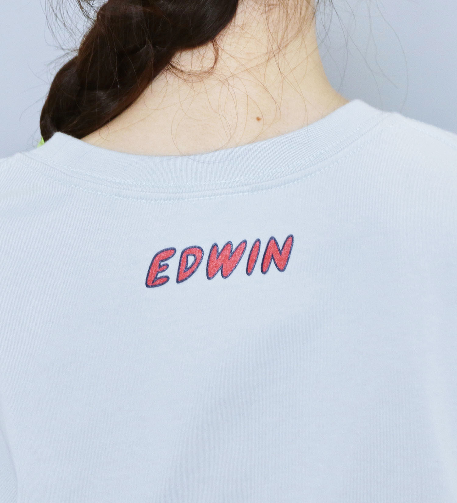 EDWIN(エドウイン)の【SALE】【ユニセックス】EDWIN x タケウチアツシ アーティストコラボTシャツ|トップス/Tシャツ/カットソー/メンズ|ブルー