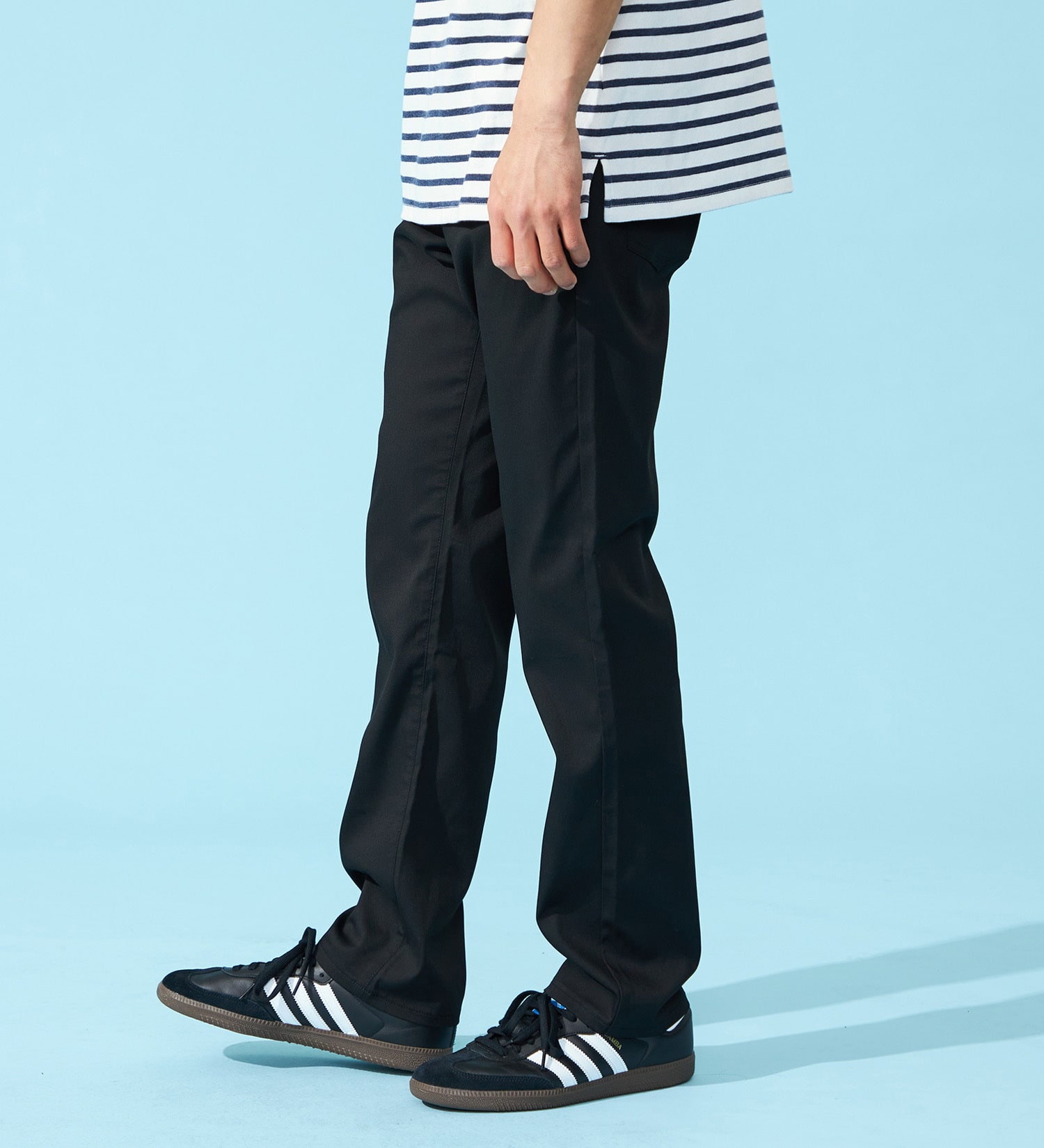 EDWIN(エドウイン)の【予約P】【WEB限定】【涼】ハタラクロ メンズ COOL ストレートパンツ【股下73cm】ストレッチ ドライタッチ 速乾|パンツ/パンツ/メンズ|ブラック