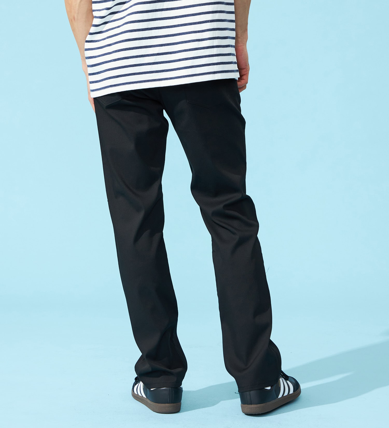 EDWIN(エドウイン)の【予約P】【WEB限定】【涼】ハタラクロ メンズ COOL ストレートパンツ【股下73cm】ストレッチ ドライタッチ 速乾|パンツ/パンツ/メンズ|ブラック