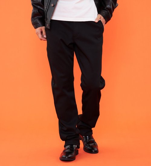 EDWIN(エドウイン)の【予約P】【冬用】WILD FIRE ハタラクロ アジャスター チノパンツ 暖パンツ ストレッチ 裏起毛 保温【暖】【WEB限定】|パンツ/パンツ/メンズ|ブラック
