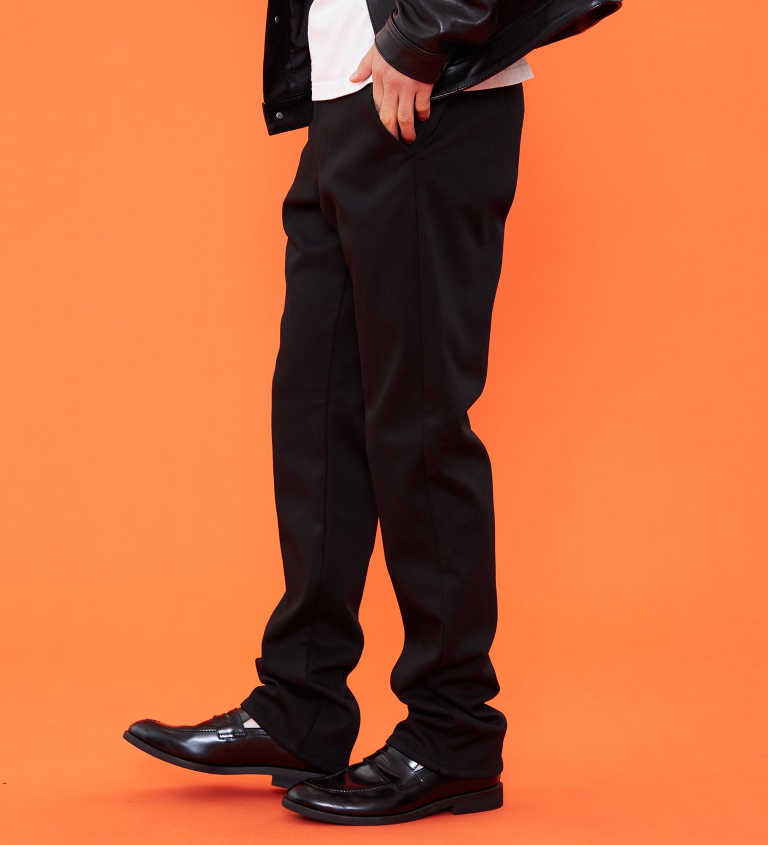 EDWIN(エドウイン)の【予約P】【冬用】WILD FIRE ハタラクロ アジャスター チノパンツ 暖パンツ ストレッチ 裏起毛 保温【暖】【WEB限定】|パンツ/パンツ/メンズ|ブラック