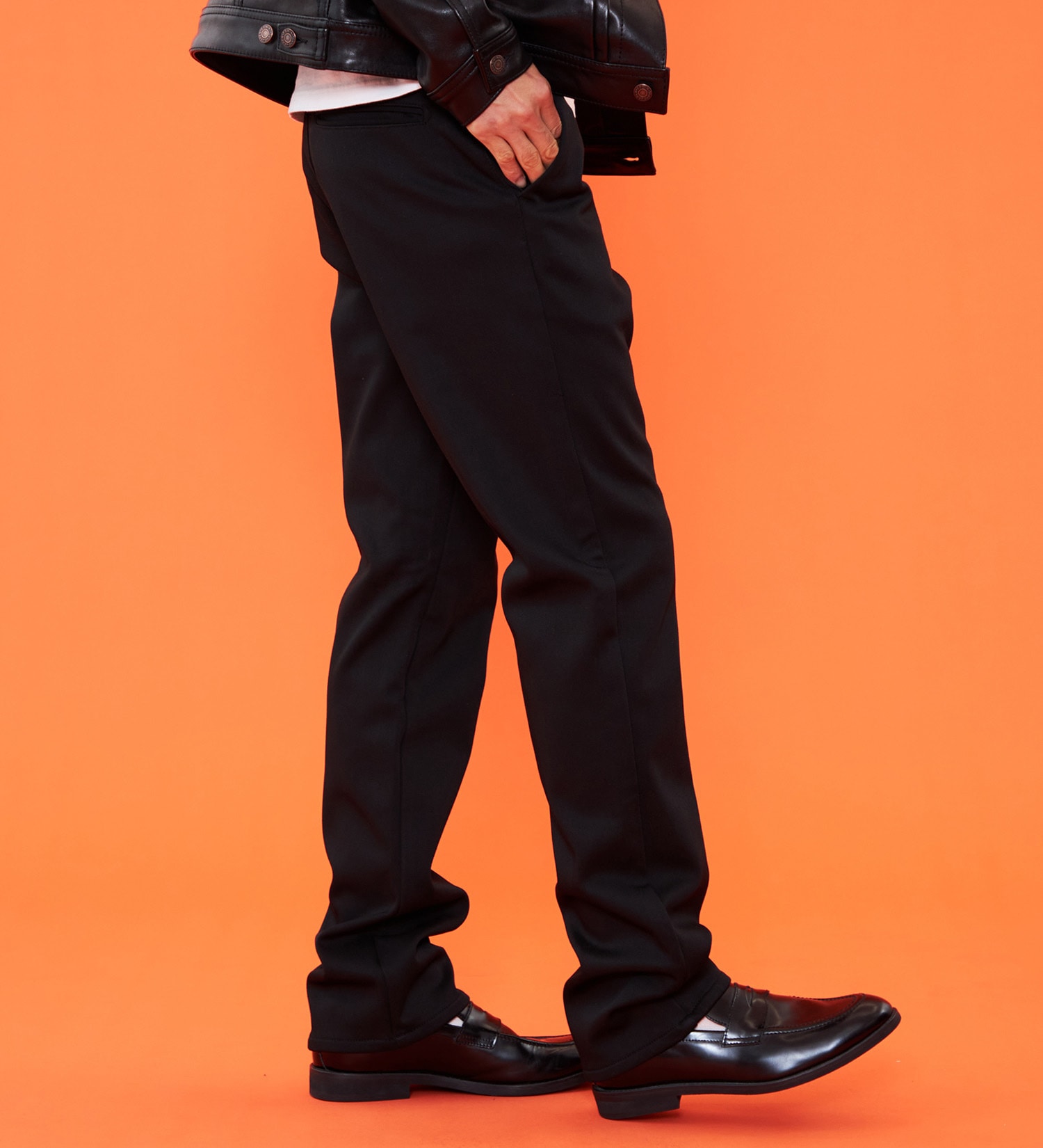 EDWIN(エドウイン)の【予約P】【冬用】WILD FIRE ハタラクロ アジャスター チノパンツ 暖パンツ ストレッチ 裏起毛 保温【暖】【WEB限定】|パンツ/パンツ/メンズ|ブラック