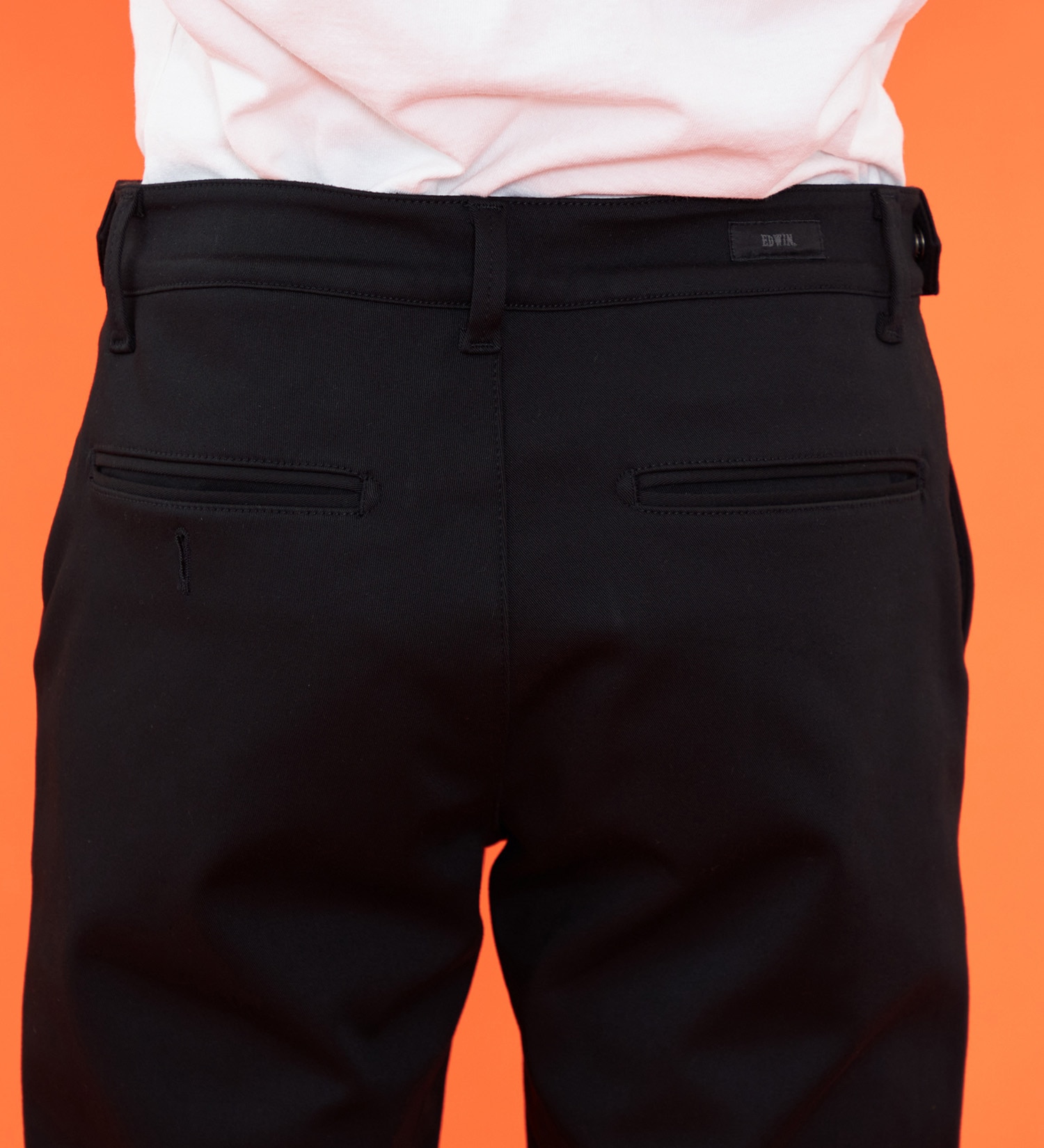 EDWIN(エドウイン)の【予約P】【冬用】WILD FIRE ハタラクロ アジャスター チノパンツ 暖パンツ ストレッチ 裏起毛 保温【暖】【WEB限定】|パンツ/パンツ/メンズ|ブラック