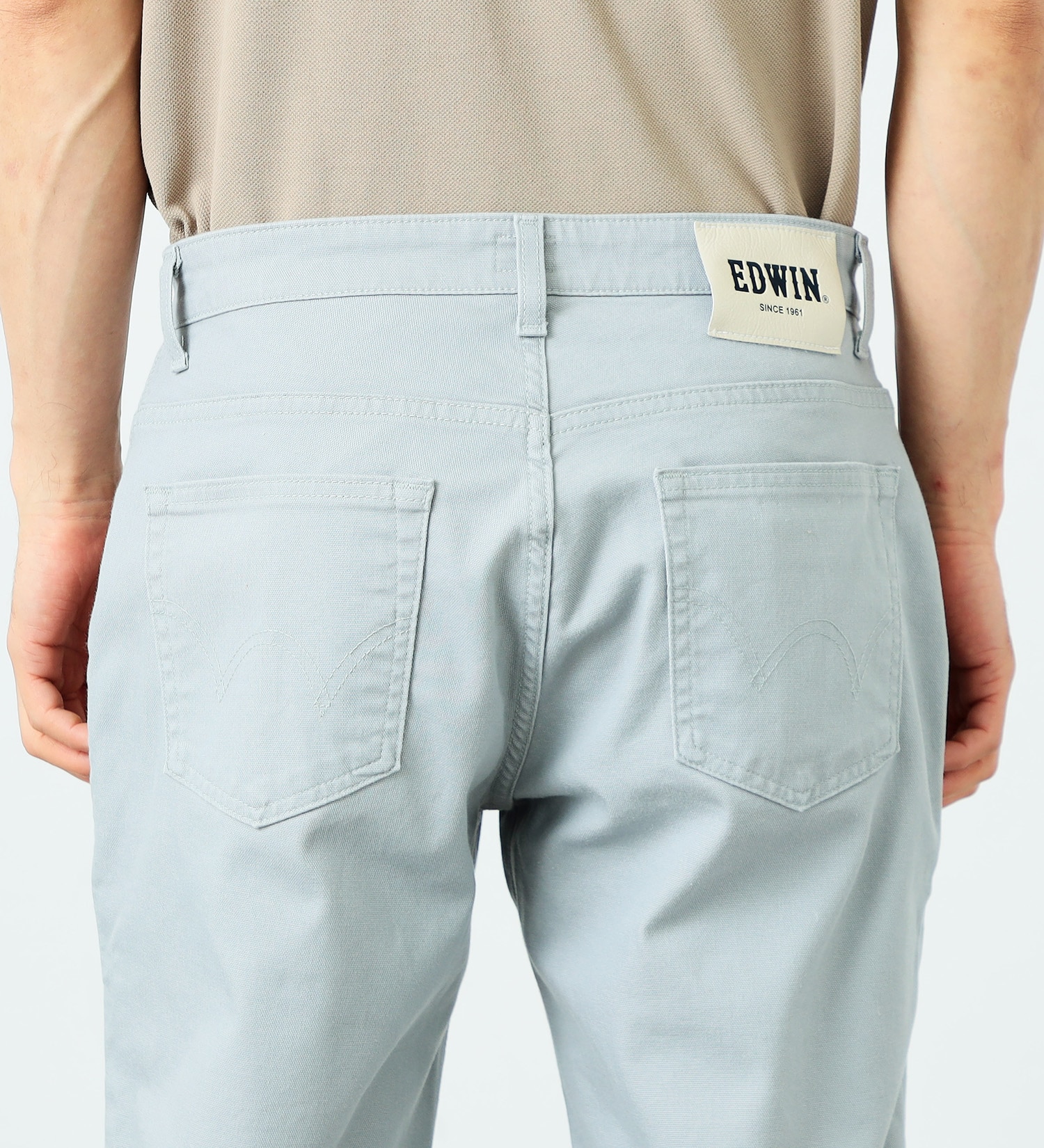 EDWIN(エドウイン)の【サマーセール】COOL FLEX レーヨン レギュラーストレートパンツ 日本製|パンツ/パンツ/メンズ|グレー