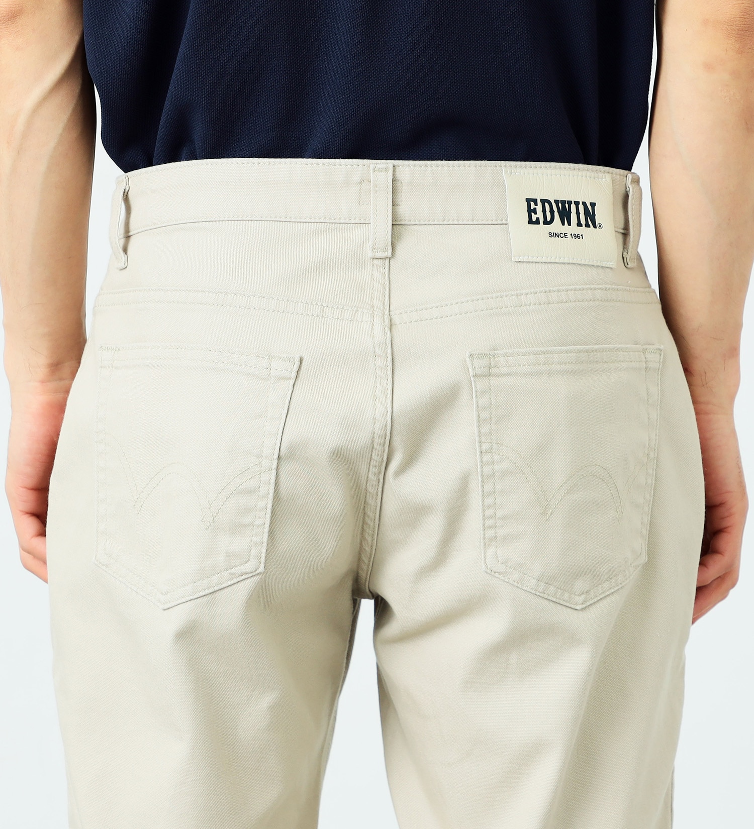 EDWIN(エドウイン)の【サマーセール】COOL FLEX レーヨン レギュラーストレートパンツ 日本製|パンツ/パンツ/メンズ|ベージュ