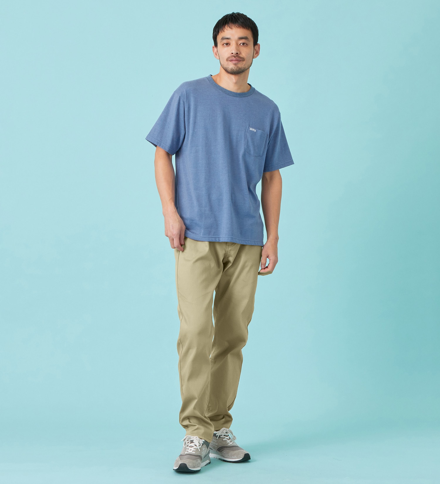 EDWIN(エドウイン)の【予約P】【大きいサイズ】【涼】COOL レギュラーストレート ジーンズ デニムパンツ ドライタッチ 速乾|パンツ/パンツ/メンズ|ベージュ