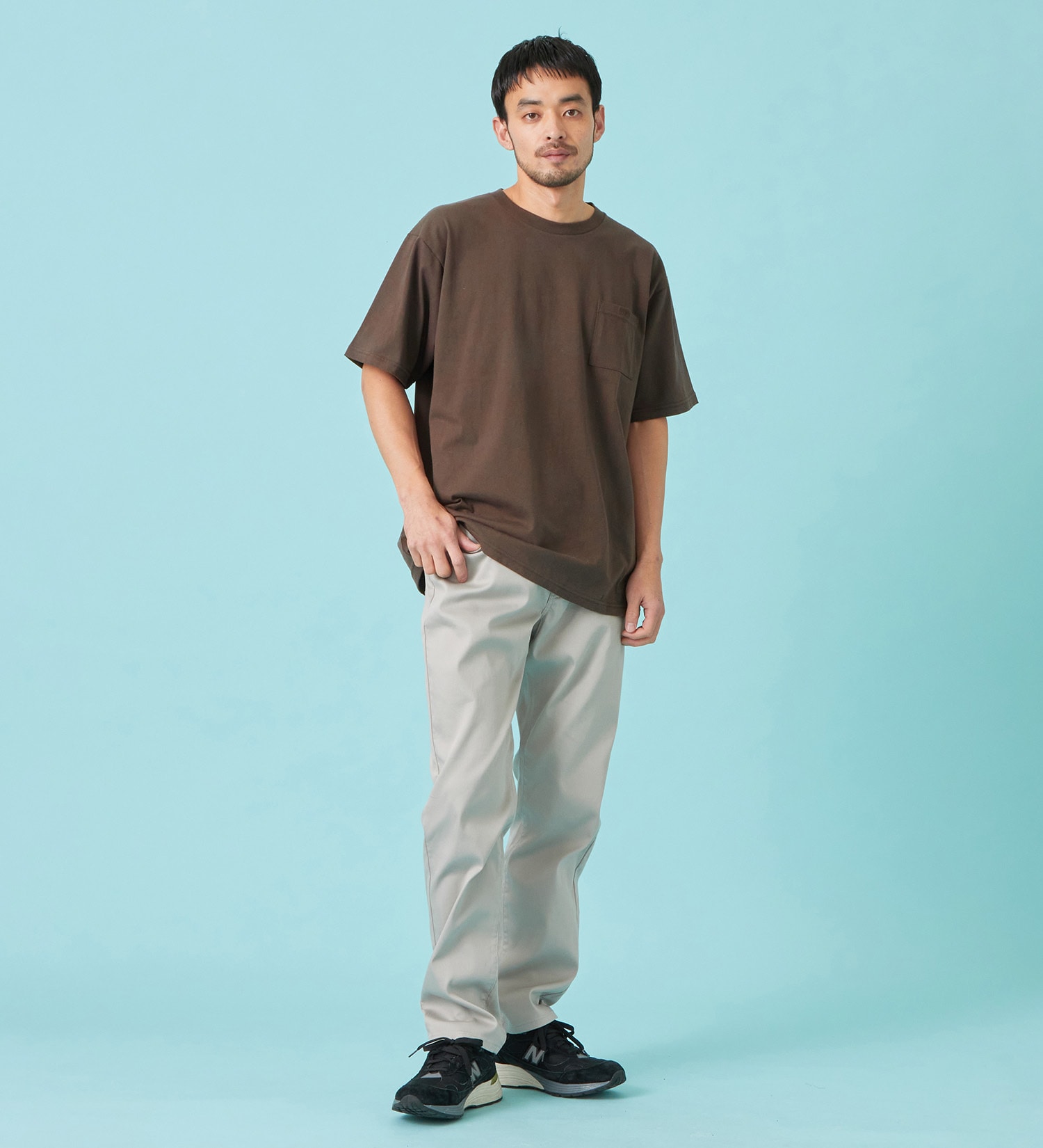 EDWIN(エドウイン)の【予約P】【大きいサイズ】【涼】COOL レギュラーストレート ジーンズ デニムパンツ ドライタッチ 速乾|パンツ/パンツ/メンズ|ライトグレー