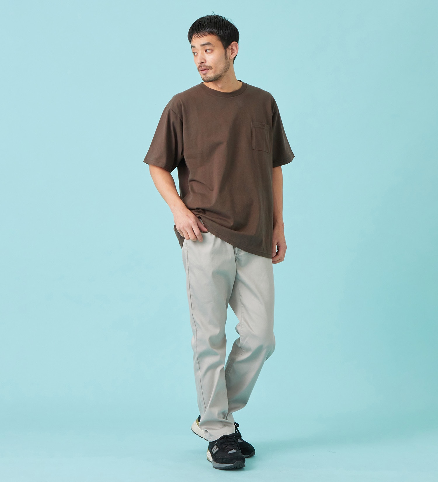 EDWIN(エドウイン)の【予約P】【大きいサイズ】【涼】COOL レギュラーストレート ジーンズ デニムパンツ ドライタッチ 速乾|パンツ/パンツ/メンズ|ライトグレー