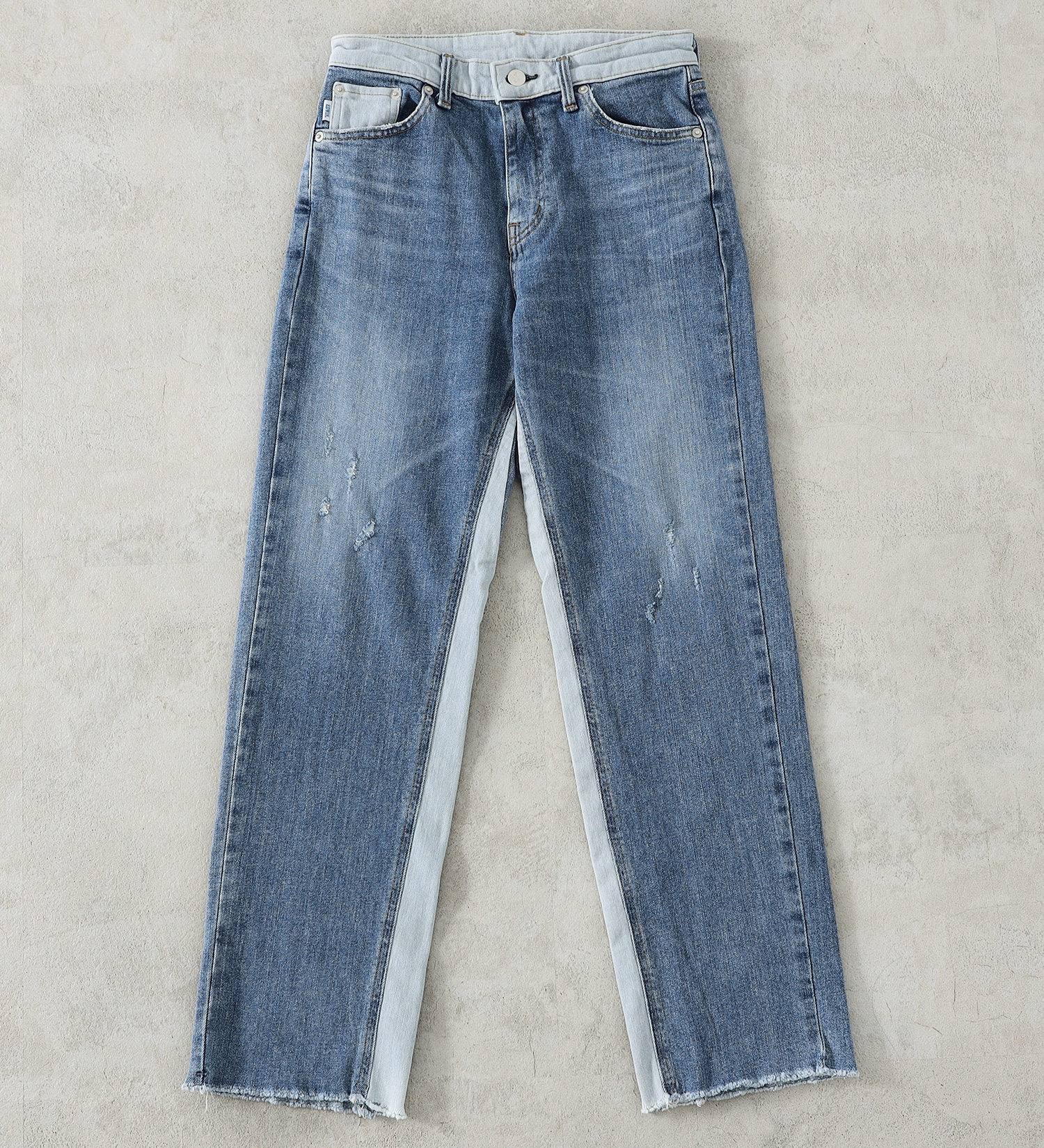 EDWIN(エドウイン)の【レディース】CORE ストレートデニムパンツ|パンツ/デニムパンツ/レディース|淡色ブルー