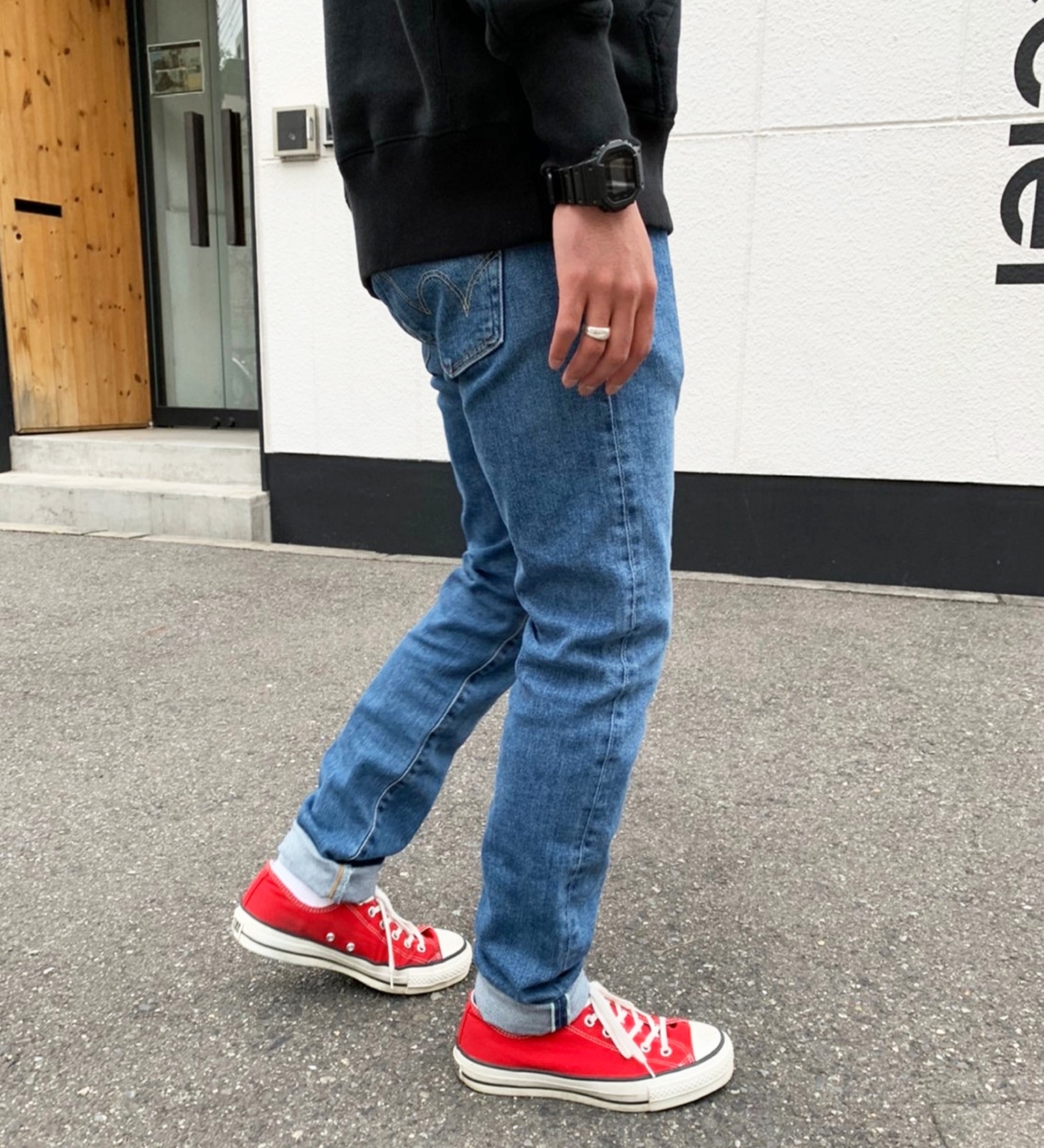 EDWIN(エドウイン)の【SALE】【コンセプトショップ限定】EDWIN EUROPE SLIM TAPERED|パンツ/デニムパンツ/メンズ|中色ブルー