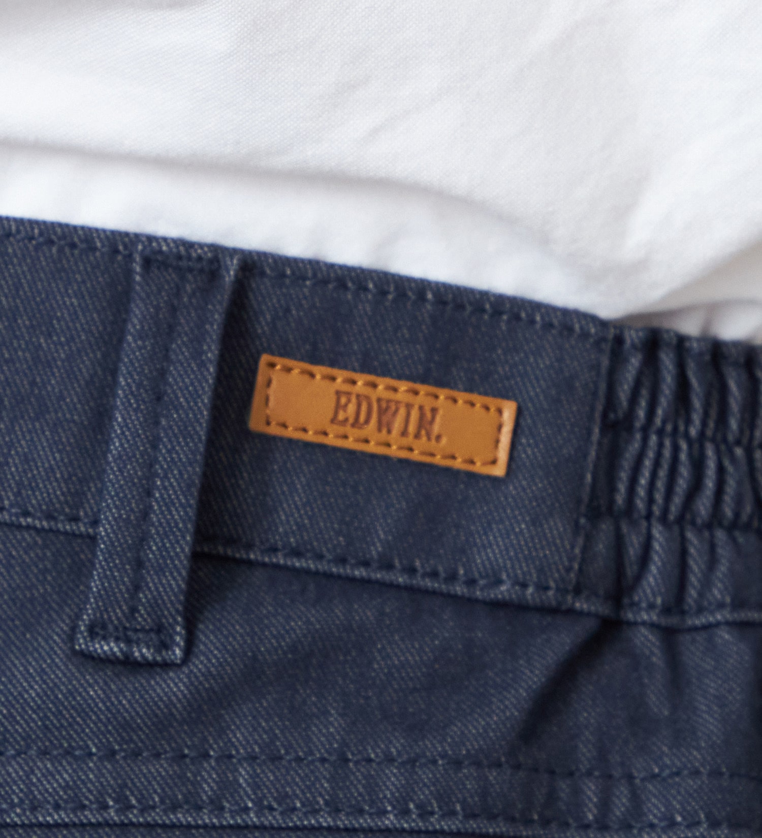 EDWIN(エドウイン)の【試着対象】【大きいサイズ】デニスラ AIR スリムテーパード スラックス ビジネス ストレッチ|パンツ/スラックス/メンズ|インディゴブルー