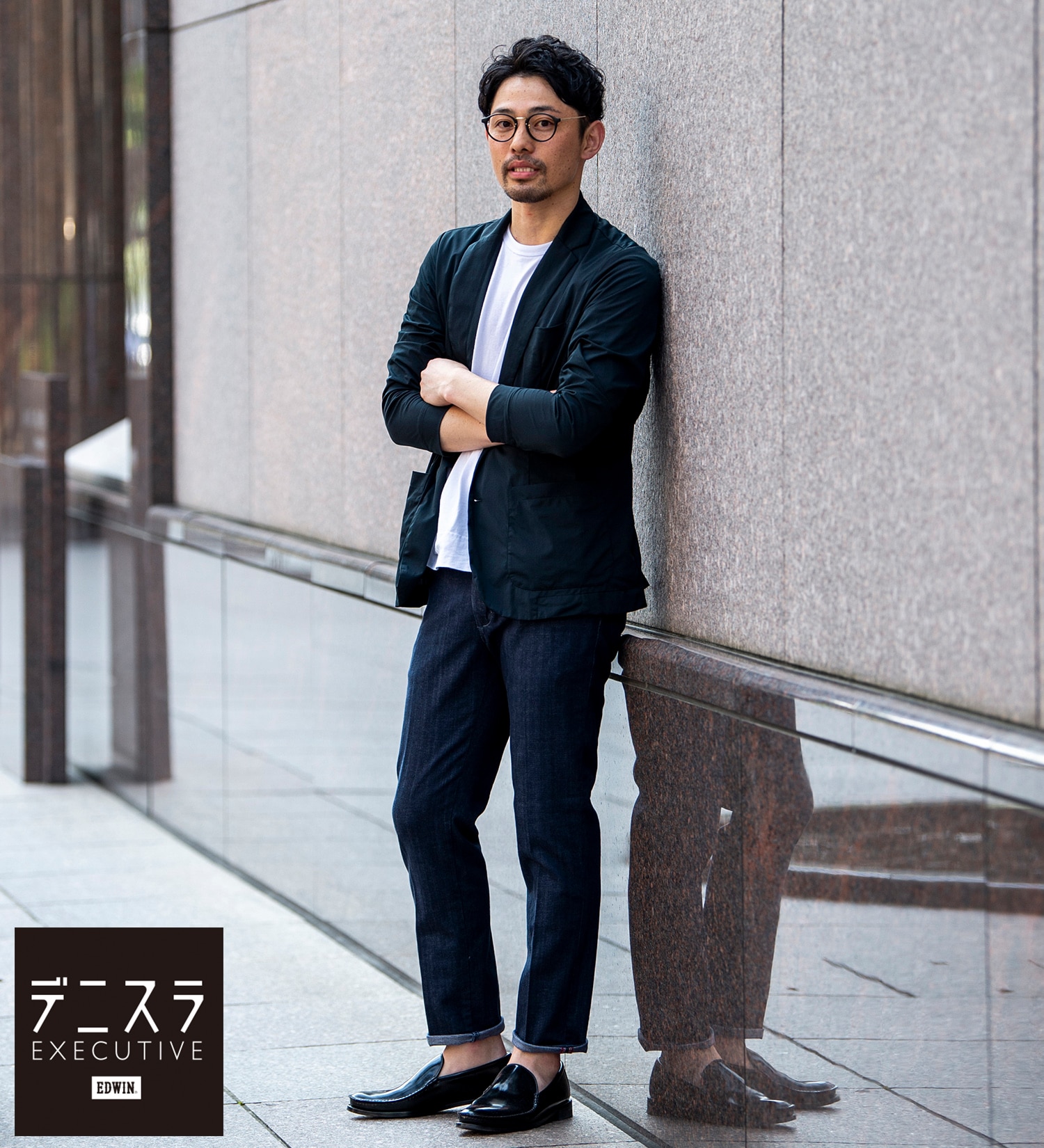 Levi's Casual Wear スラックス ネイビー 日本製 33インチ