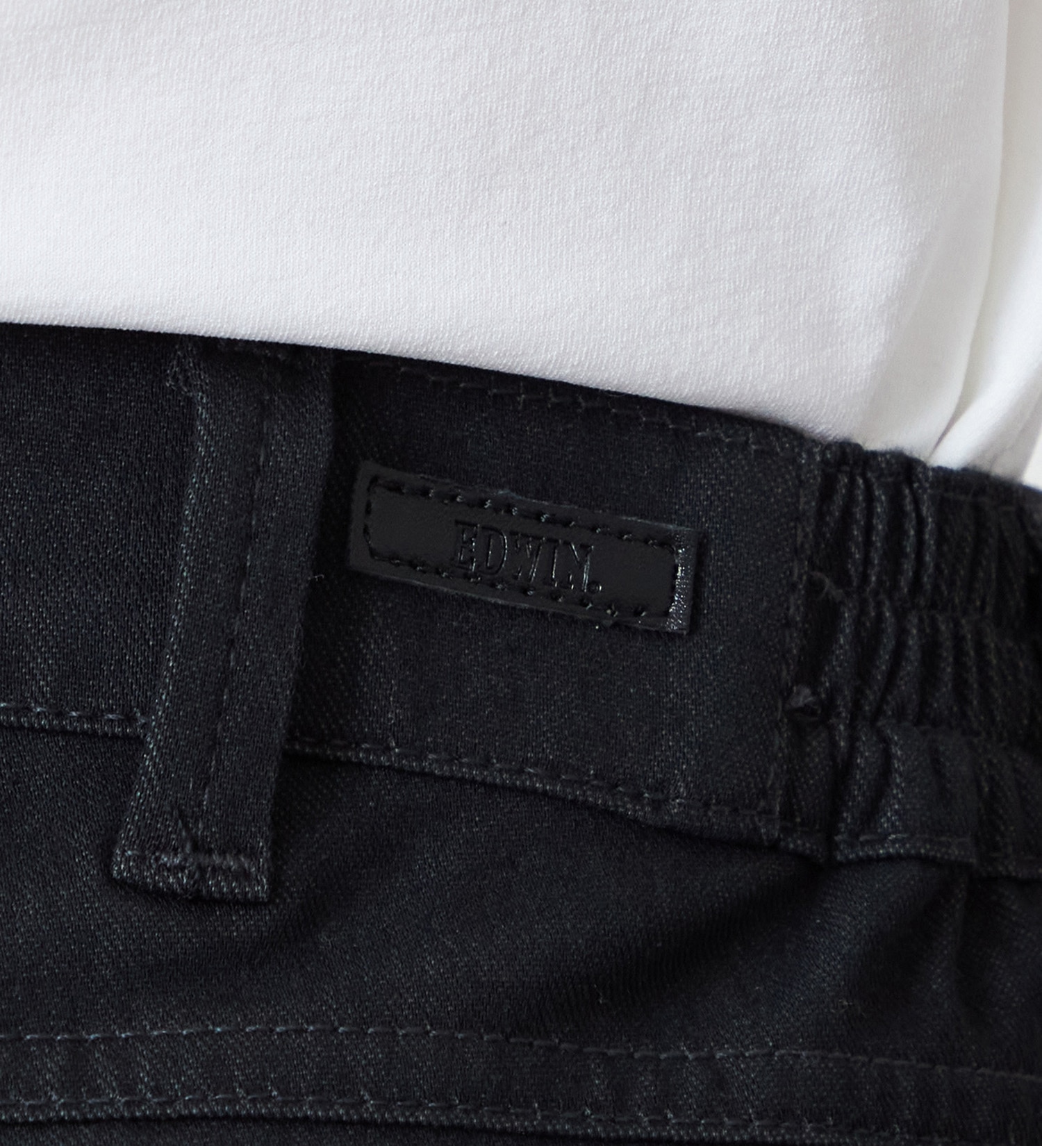 EDWIN(エドウイン)の【試着対象】デニスラ AIR スリムテーパード スラックス ビジネス ストレッチ|パンツ/スラックス/メンズ|ブラック