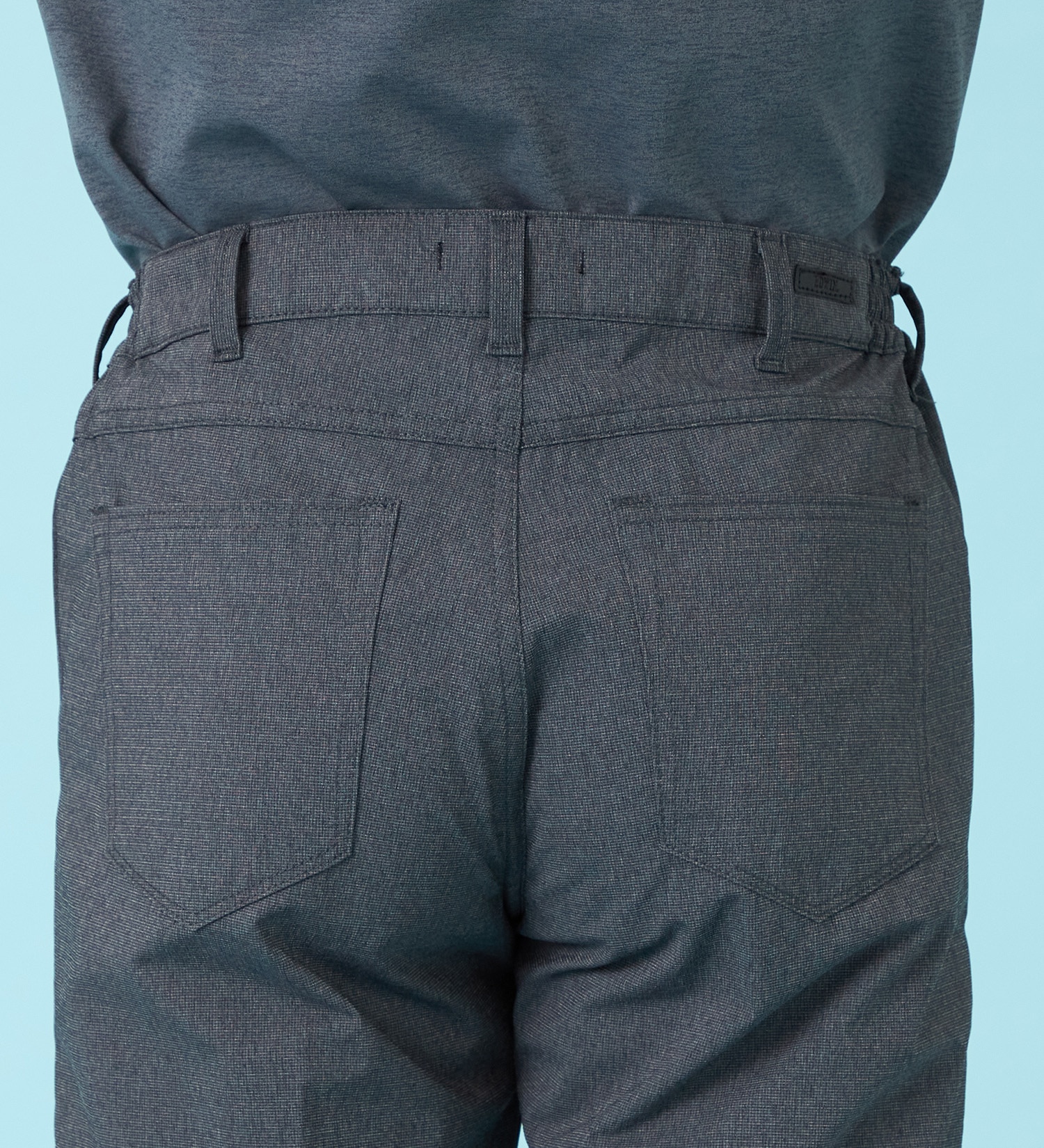 EDWIN(エドウイン)の【試着対象】【夏用】デニスラ AIR スリムテーパード スラックス ストレッチ 涼しい|パンツ/スラックス/メンズ|グレー