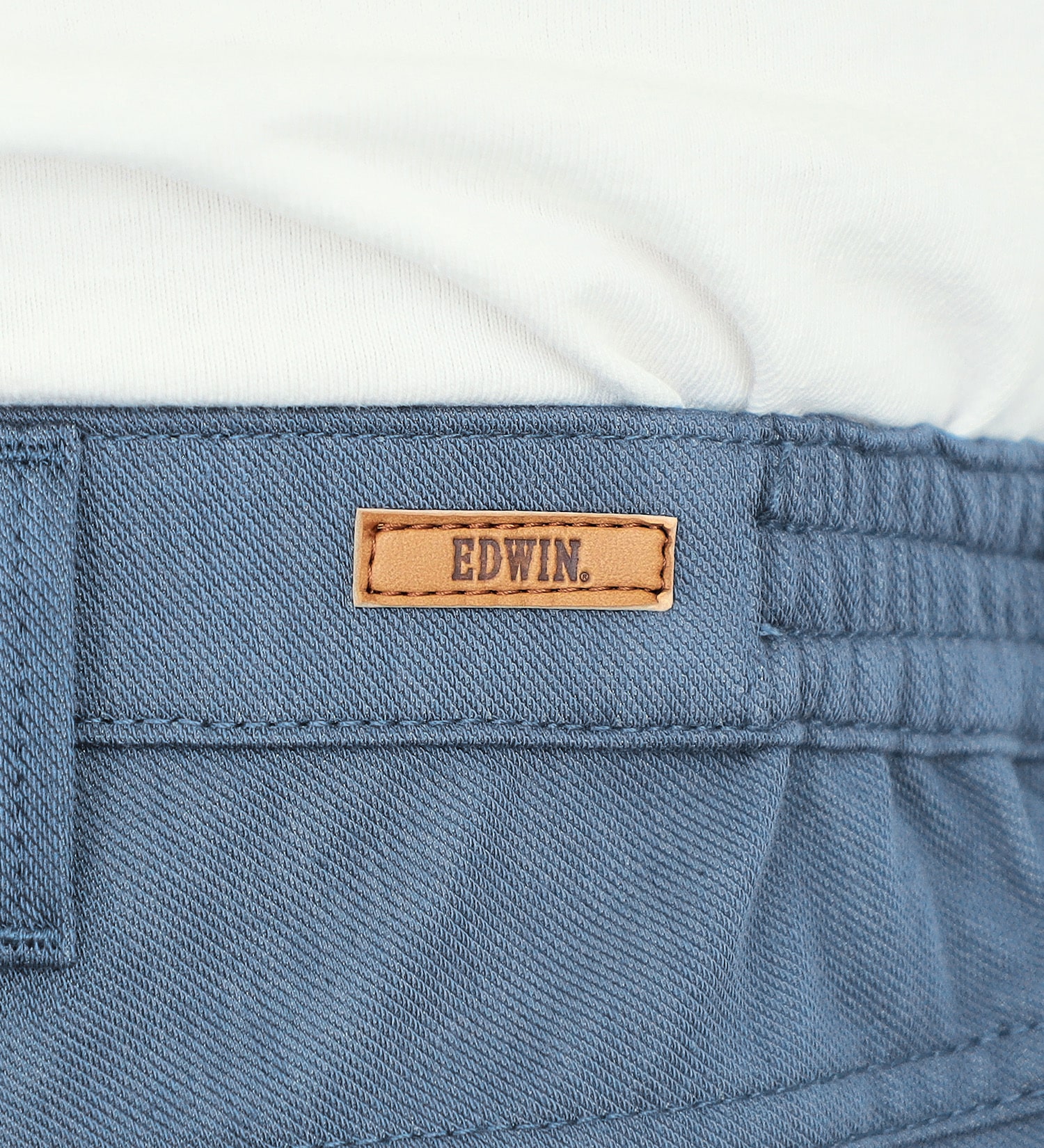 EDWIN(エドウイン)の【大きいサイズ】デニスラ AIR スリムテーパードパンツ 軽量 ビジカジ|パンツ/スラックス/メンズ|ブルーグレー