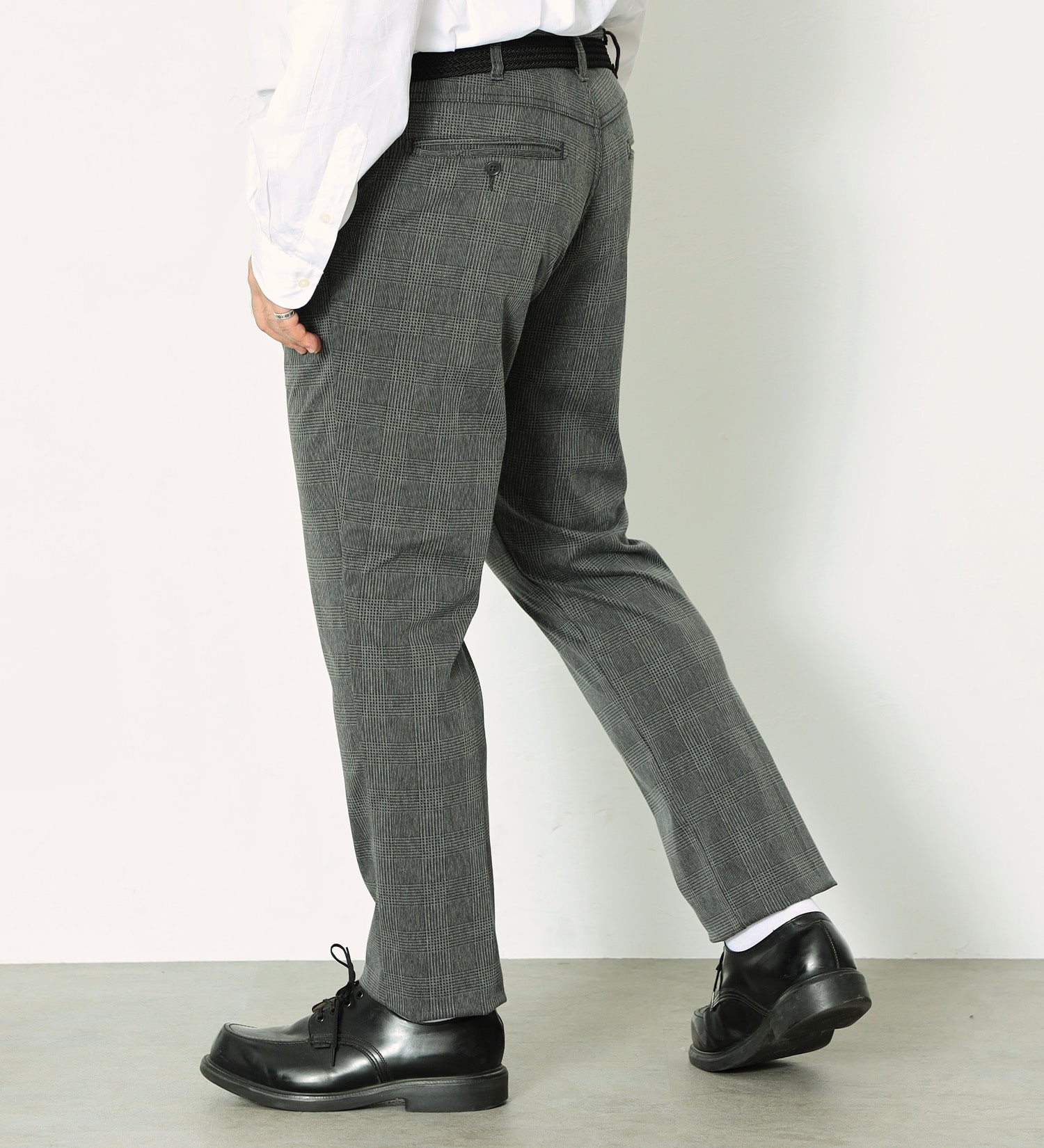 EDWIN(エドウイン)の【試着対象】【大きいサイズ】デニスラ スリムテーパードパンツ|パンツ/スラックス/メンズ|グレンチェック