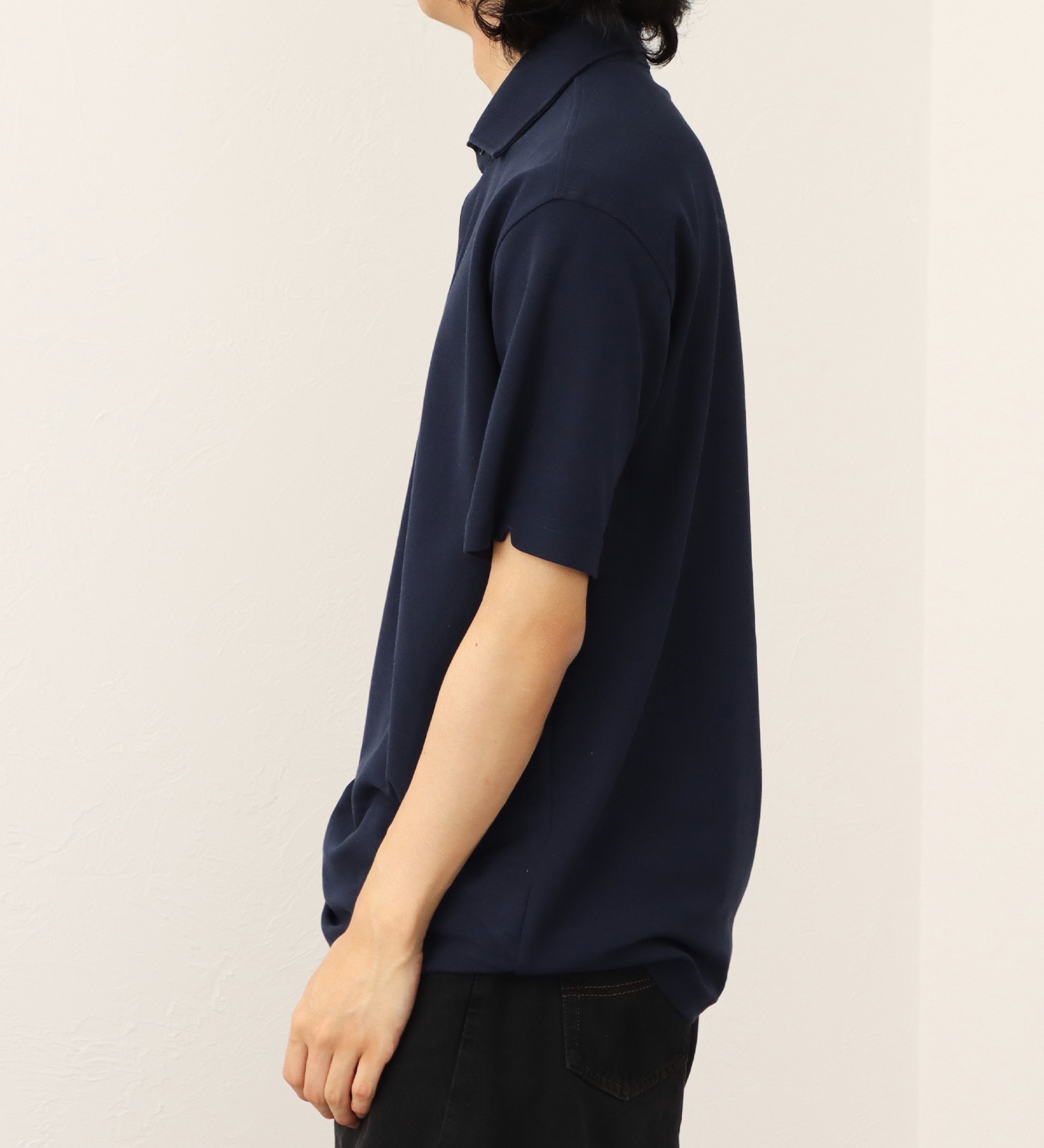 EDWIN(エドウイン)のデニスラ ポロシャツ ビジネス 半袖|トップス/ポロシャツ/メンズ|ネイビー