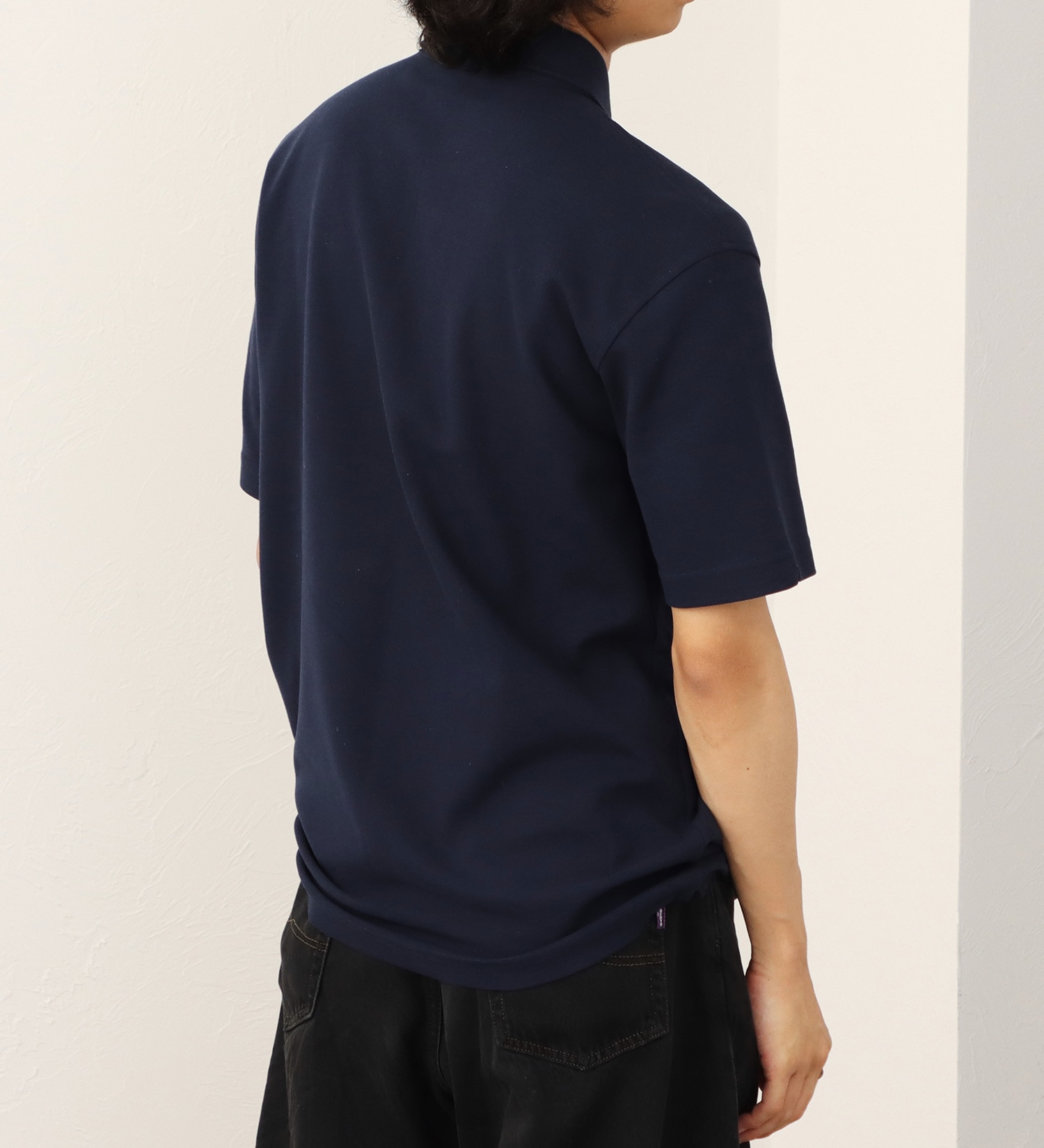 EDWIN(エドウイン)のデニスラ ポロシャツ ビジネス 半袖|トップス/ポロシャツ/メンズ|ネイビー