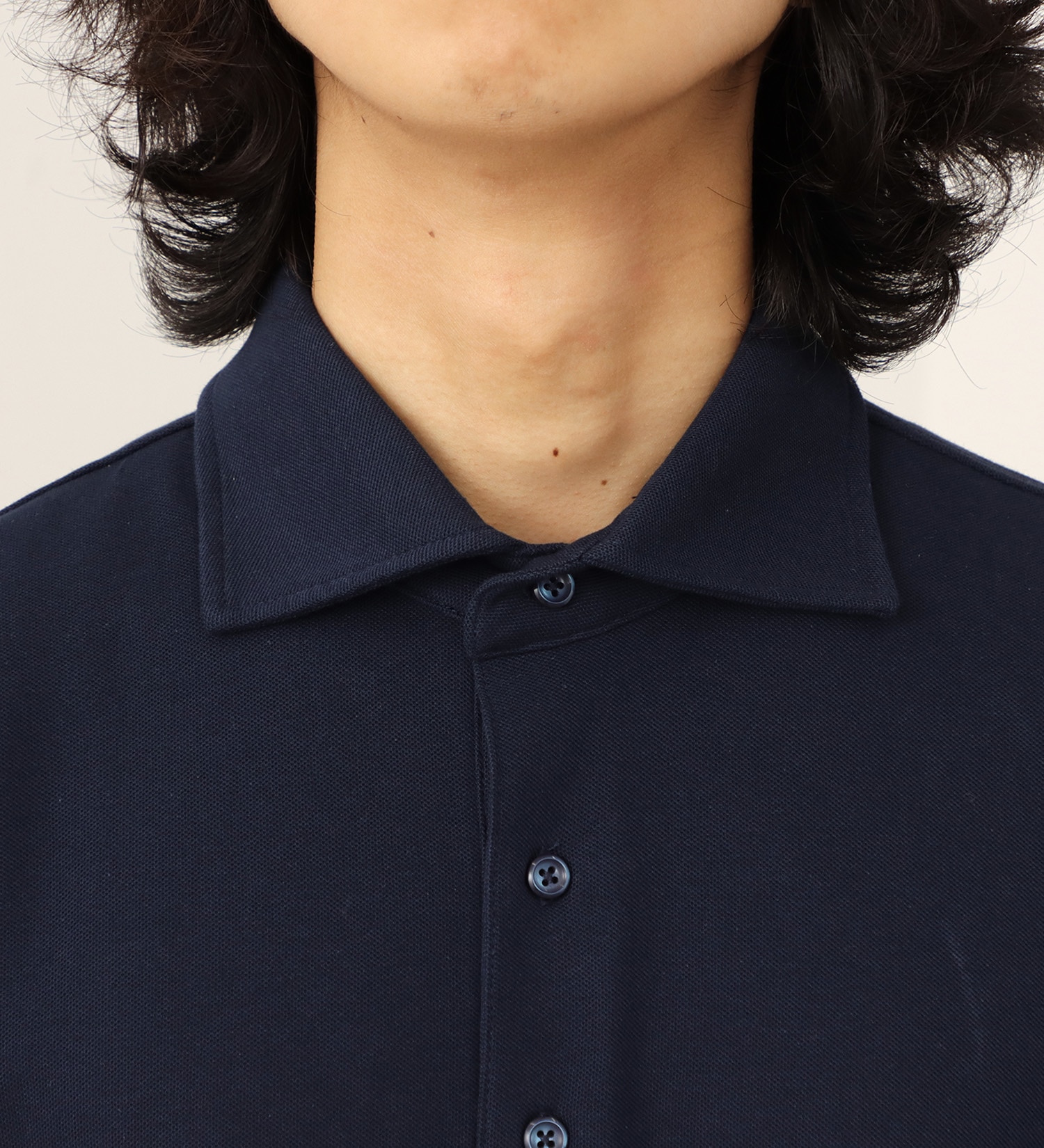 EDWIN(エドウイン)のデニスラ ポロシャツ ビジネス 半袖|トップス/ポロシャツ/メンズ|ネイビー