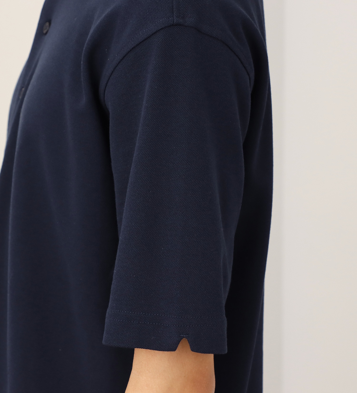 EDWIN(エドウイン)のデニスラ ポロシャツ ビジネス 半袖|トップス/ポロシャツ/メンズ|ネイビー