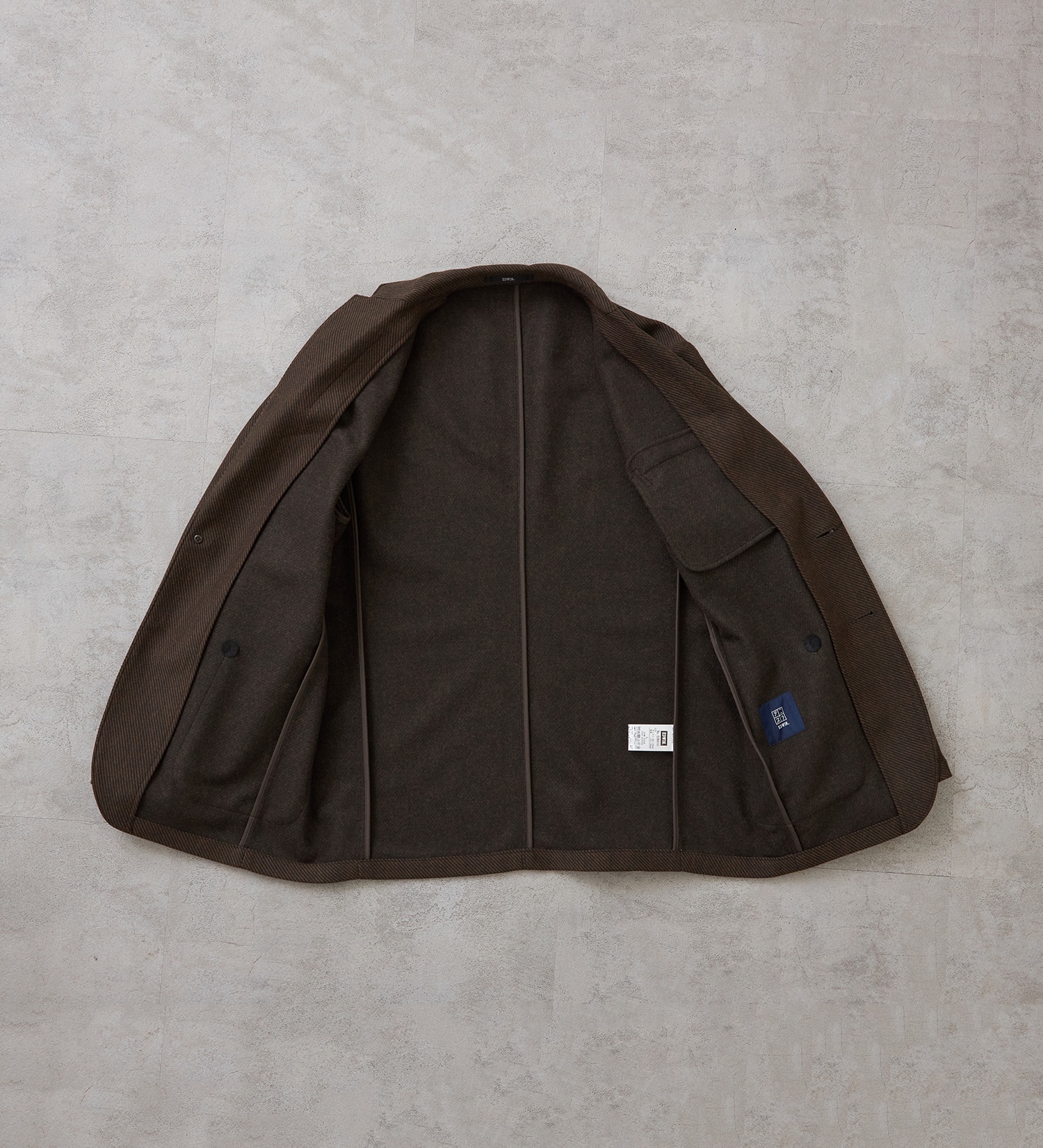 EDWIN(エドウイン)の【WINTER SALE】デニスラ ルーミー テーラードジャケット ツイード ビジネス|ジャケット/アウター/テーラードジャケット/メンズ|ブラウン