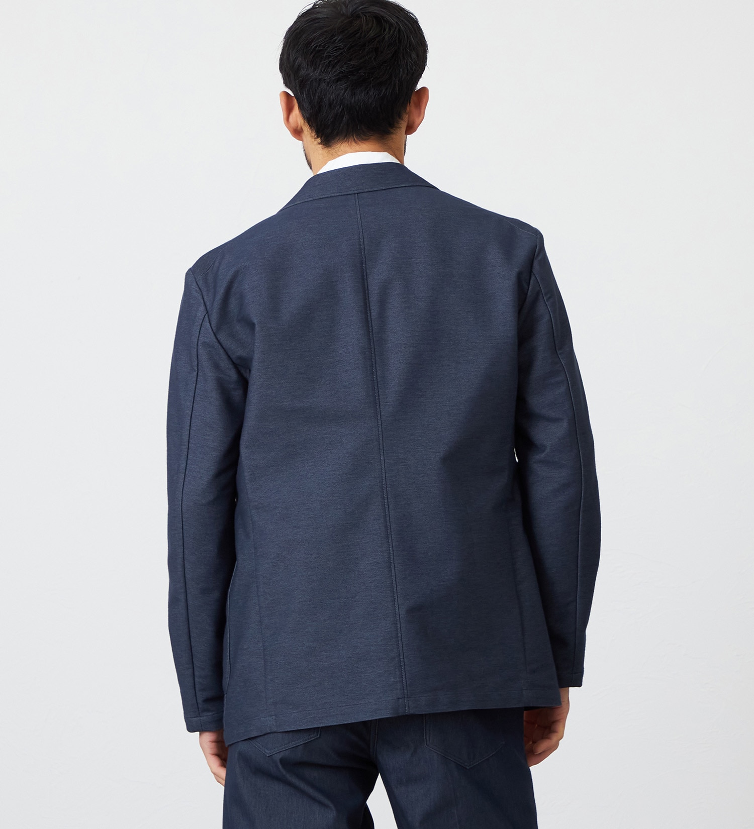 EDWIN(エドウイン)の【予約】デニスラ AIR テーラードジャケット ストレッチ ビジネス|ジャケット/アウター/テーラードジャケット/メンズ|インディゴブルー