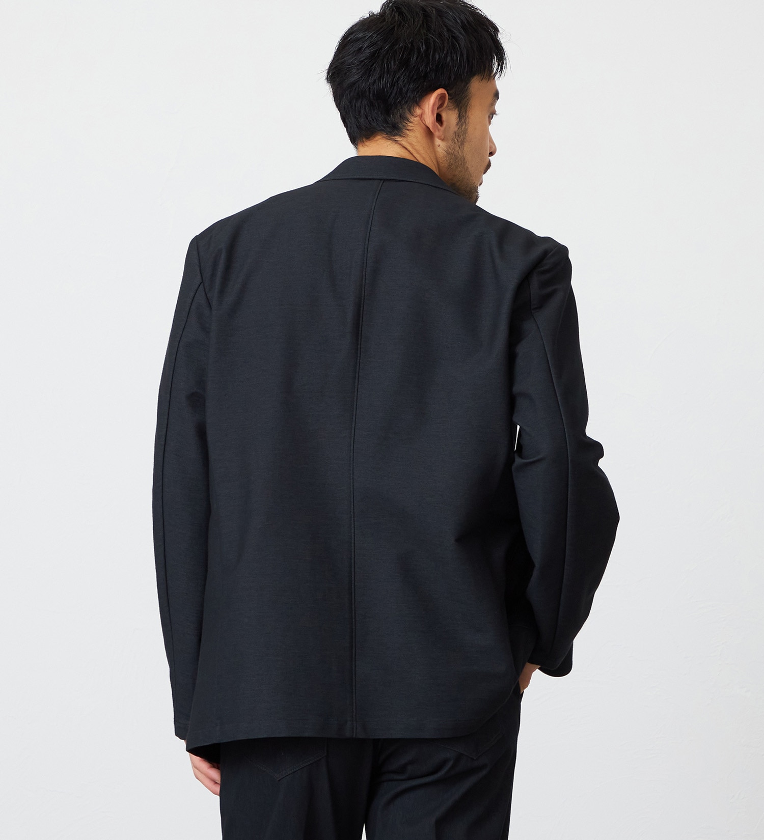 EDWIN(エドウイン)の【予約】デニスラ AIR テーラードジャケット ストレッチ ビジネス|ジャケット/アウター/テーラードジャケット/メンズ|ブラック