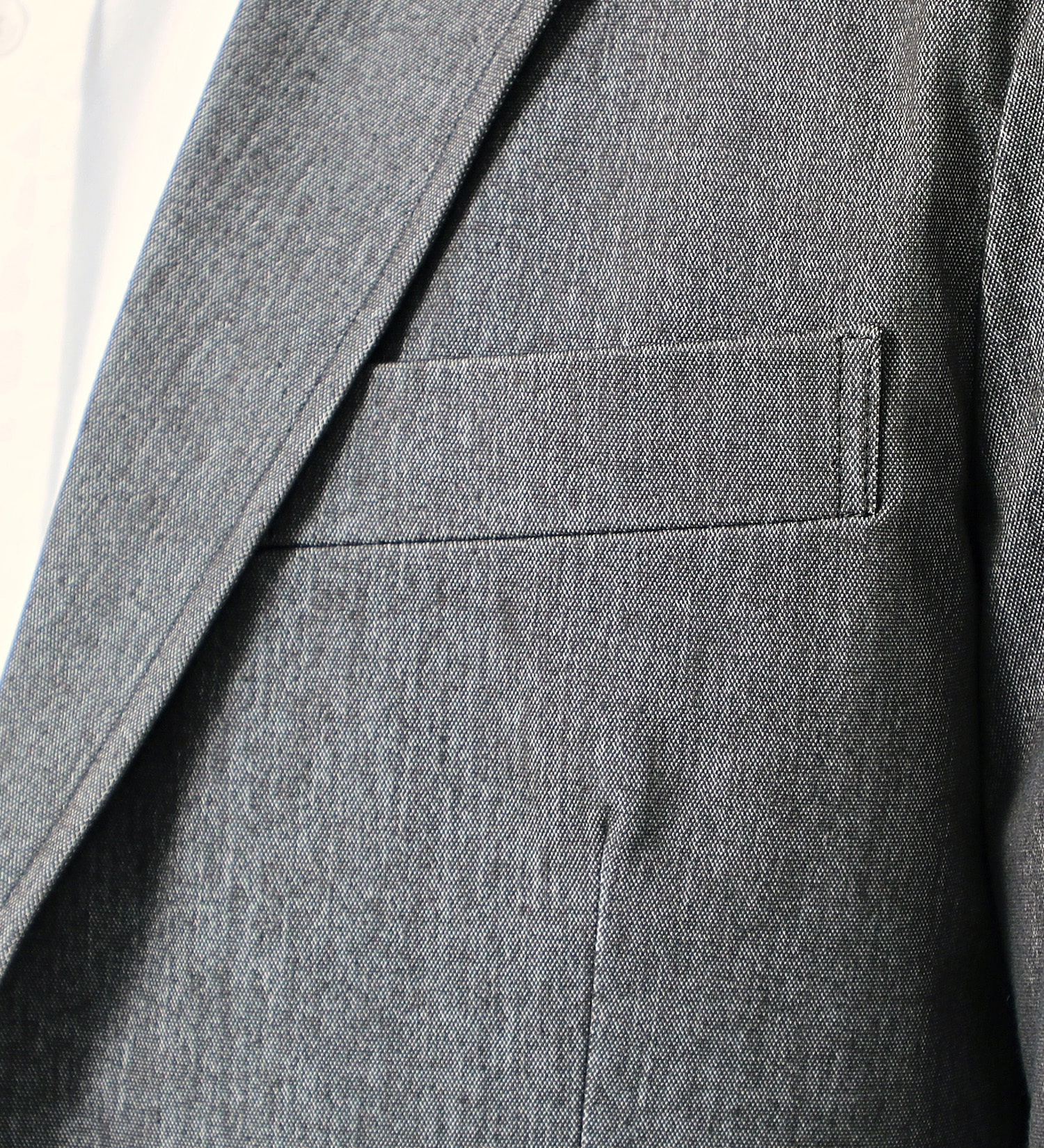 EDWIN(エドウイン)の【予約】【大きいサイズ】デニスラ テーラードジャケット ストレッチ ビジネス|ジャケット/アウター/テーラードジャケット/メンズ|グレー