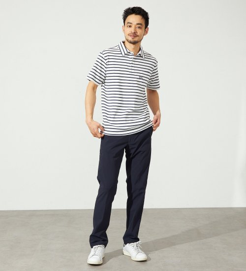 EDWIN(エドウイン)のスリムテーパード ナイロンパンツ ストレッチ【ゴルフに最適】|パンツ/パンツ/メンズ|ネイビー