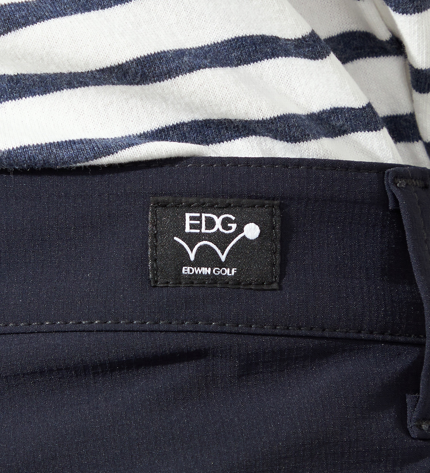 EDWIN(エドウイン)のスリムテーパード ナイロンパンツ ストレッチ【ゴルフに最適】|パンツ/パンツ/メンズ|ネイビー