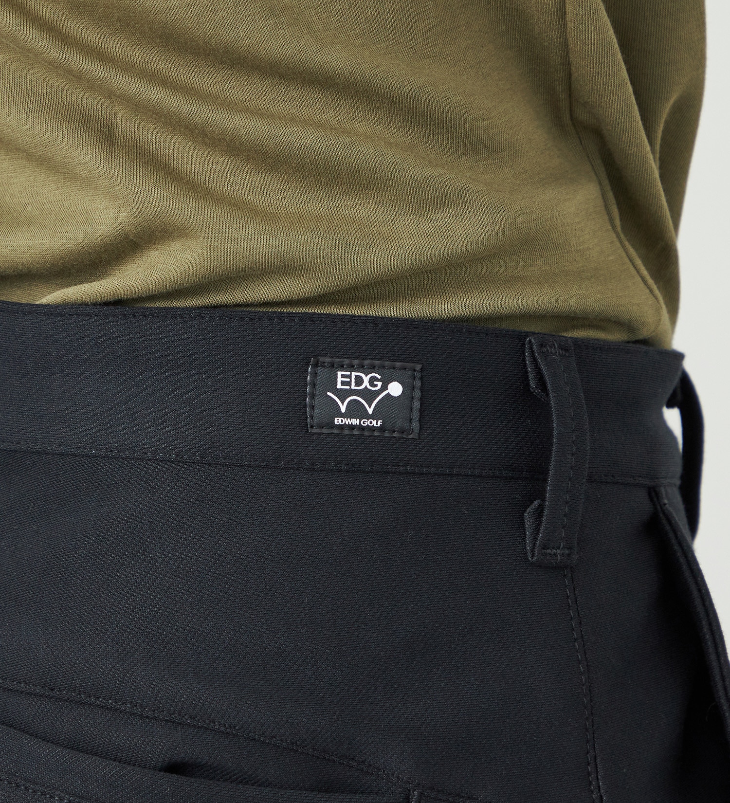 EDWIN(エドウイン)の【試着対象】EDWIN GOLF スリムテーパードパンツ|パンツ/パンツ/メンズ|ブラック