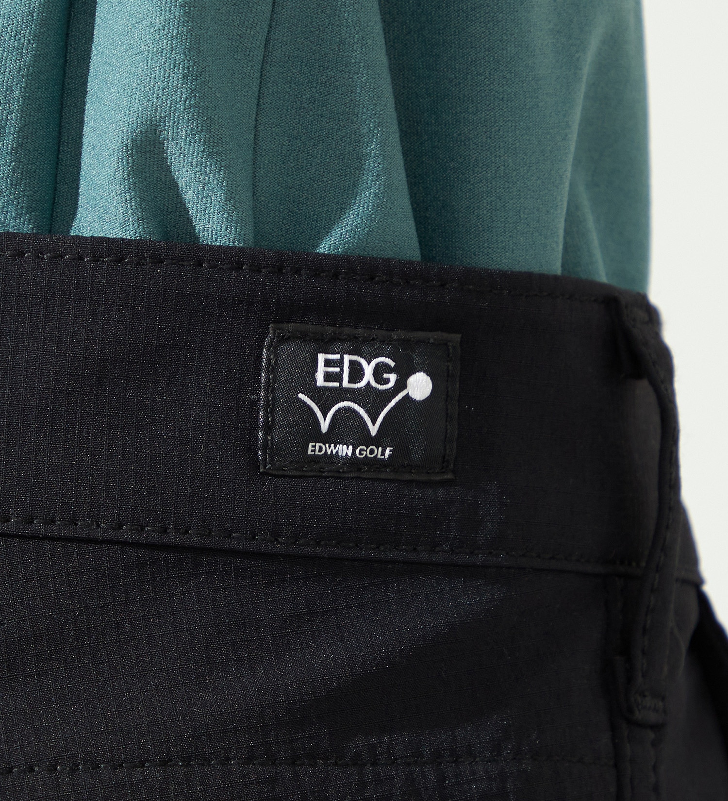 EDWIN(エドウイン)のナイロンショートパンツ ストレッチ【ゴルフに最適】|パンツ/ショート丈/メンズ|ブラック