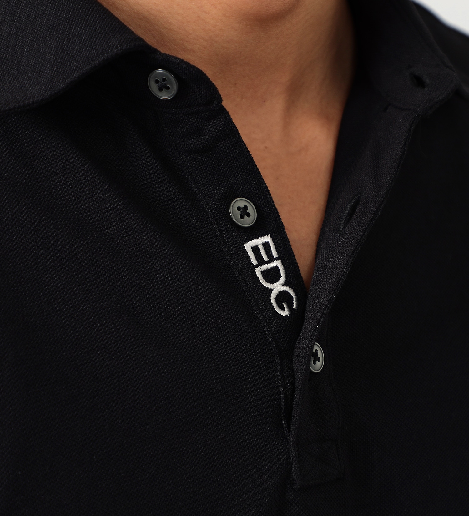 EDWIN(エドウイン)の【サマーセール】EDWIN GOLF エドウイン ゴルフ ポロシャツ 半袖|トップス/ポロシャツ/メンズ|ブラック