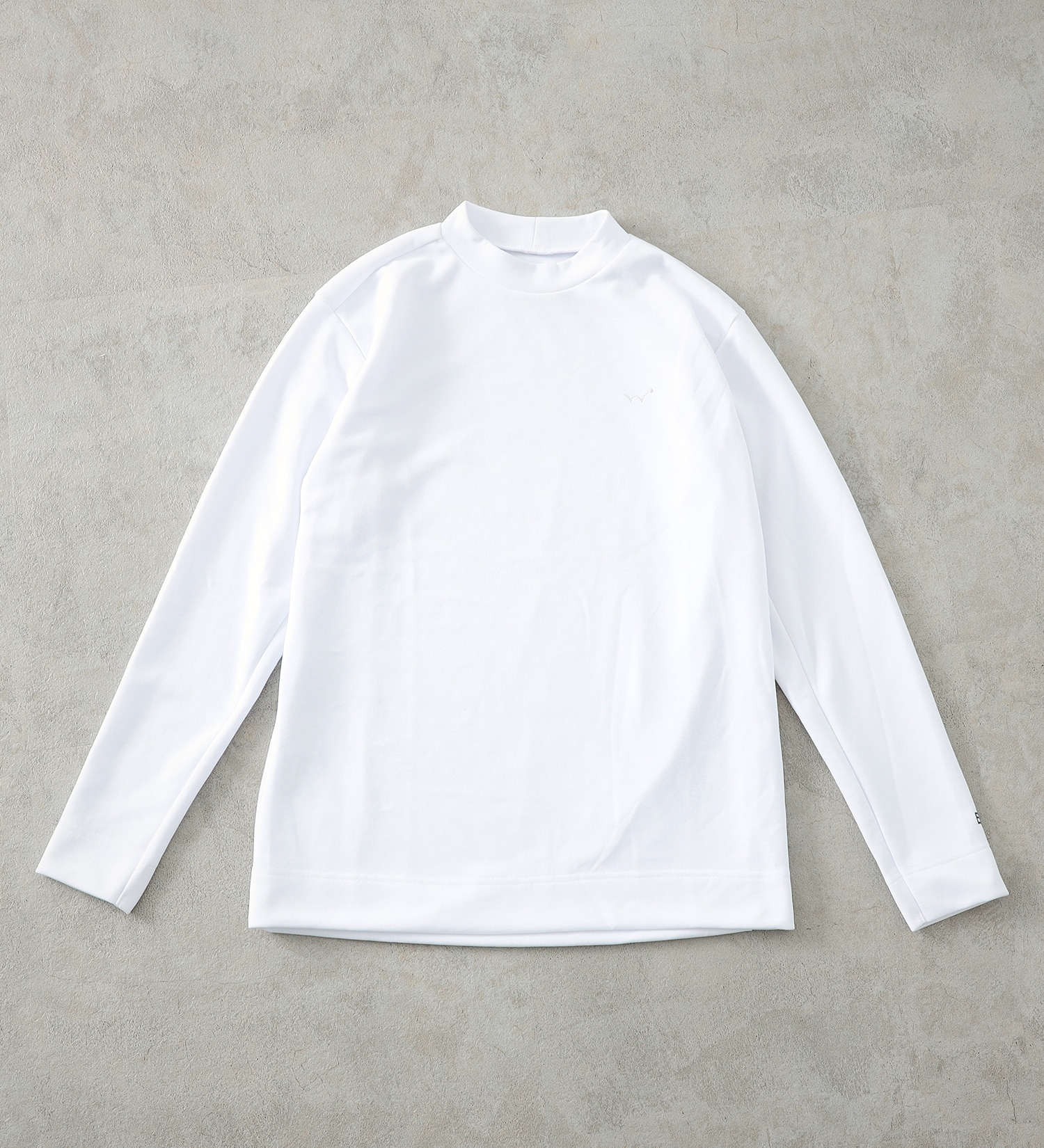 EDWIN(エドウイン)の【BLACKFRIDAY】EDWIN GOLF エドウイン ゴルフ モックネックTシャツ 長袖|トップス/Tシャツ/カットソー/メンズ|ホワイト